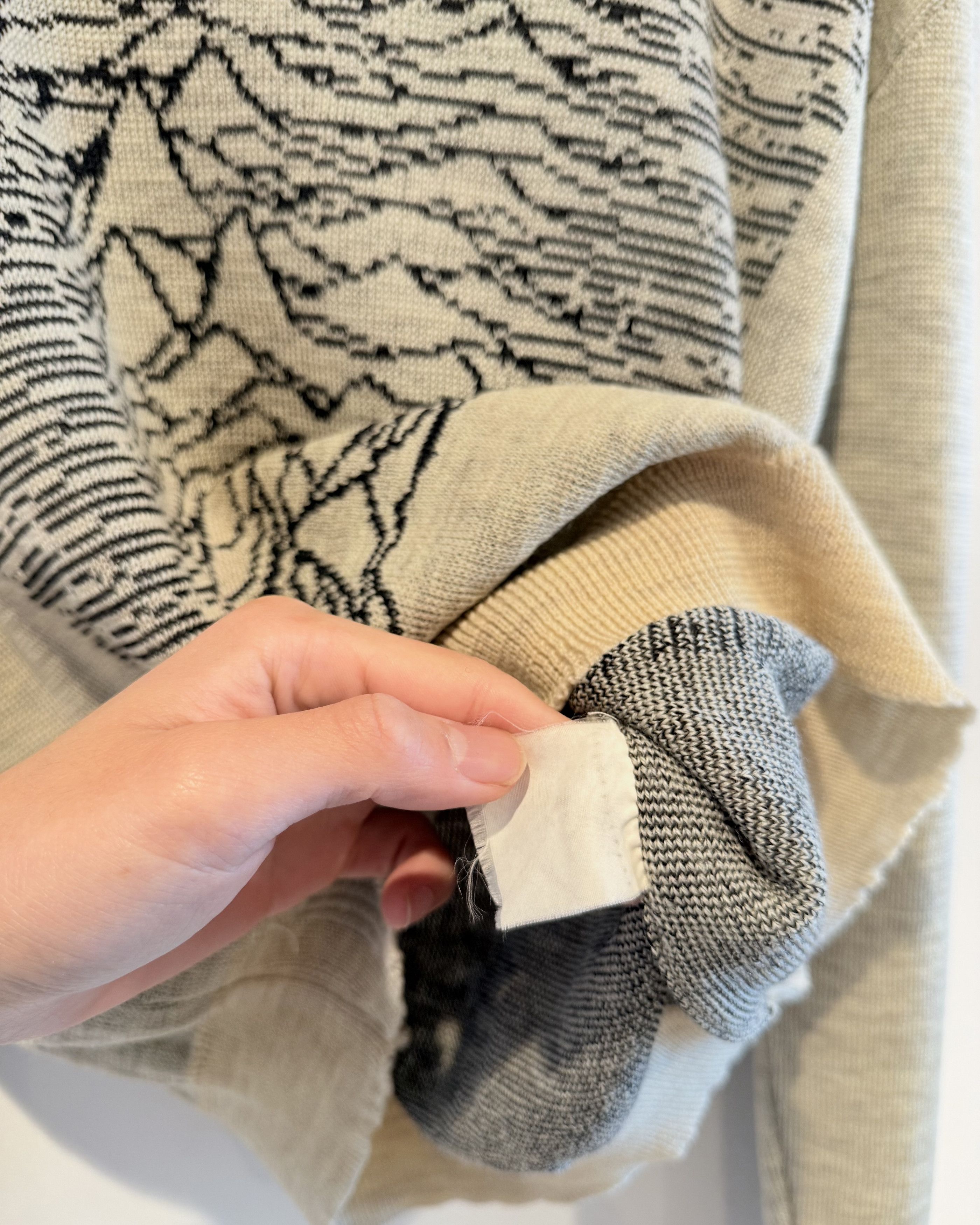 Raf Simons Raf Simons Aw2003 Closer Unknown Pleasures Sweater Size US M / EU 48-50 / 2 - 4 Thumbnail