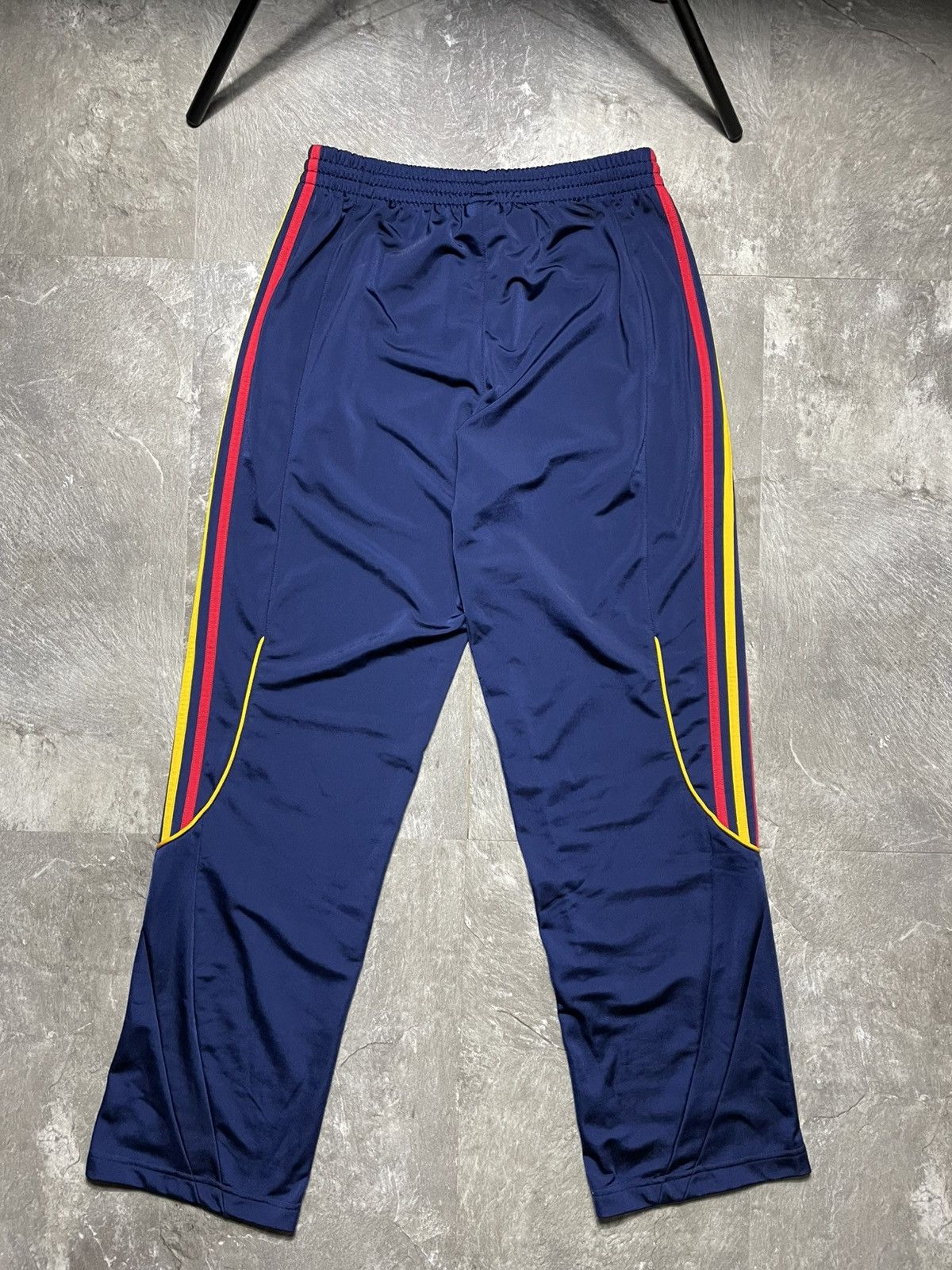 Adidas Vintage 90s Adidas Spain National Team Football Track Suit Size US L / EU 52-54 / 3 - 14 Thumbnail