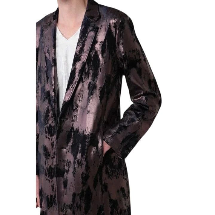 Tornado Mart Tornado Mart Coated Velvet Long Coat Size US M / EU 48-50 / 2 - 15 Thumbnail
