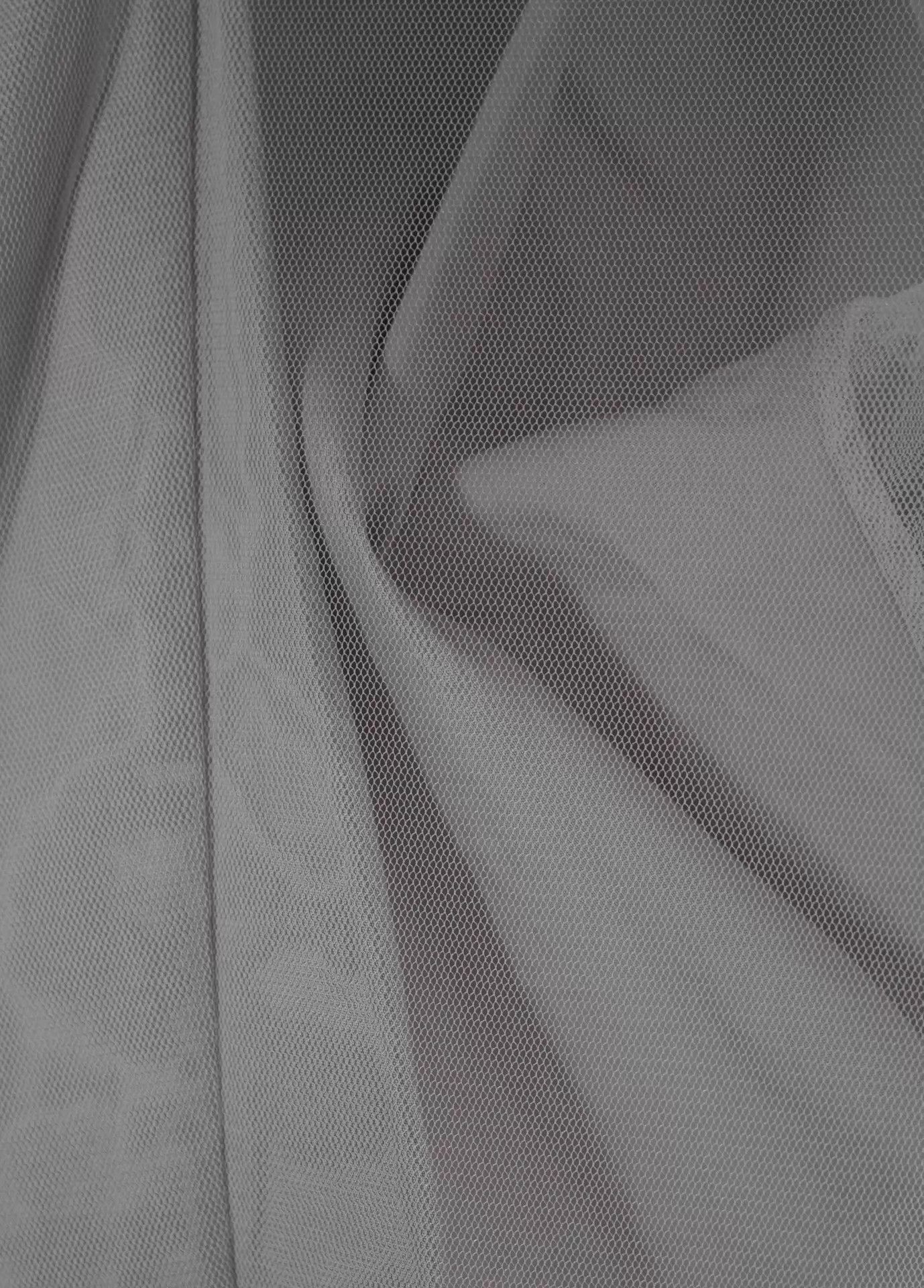 Masaki Matsushima MASAKIMATSUSHIMA 98 Gray Tulle-Collar Shirt Wmn's M Size M / US 6-8 / IT 42-44 - 9 Thumbnail