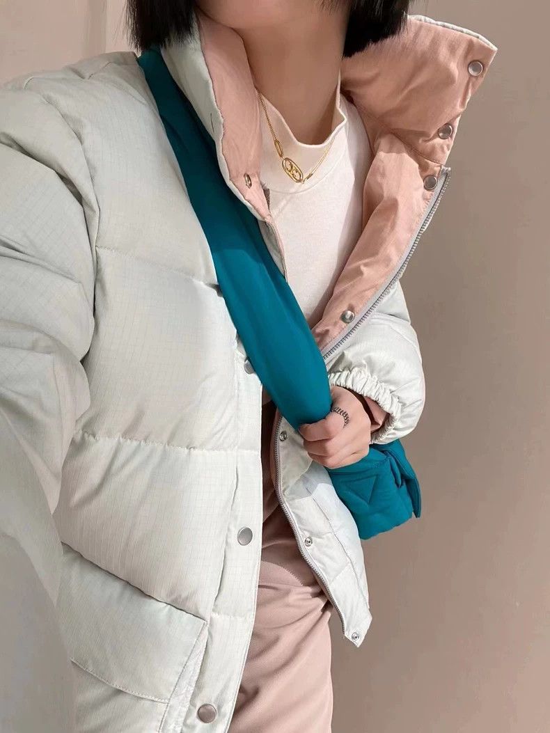 Jil Sander Jil Sander Color-blocked down jacket Size L / US 10 / IT 46 - 2 Thumbnail