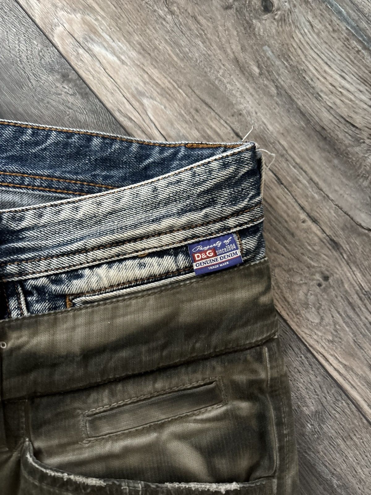 Dolce & Gabbana Dolce and gabbana double waisted cargo jean shorts Size US 32 / EU 48 - 5 Thumbnail