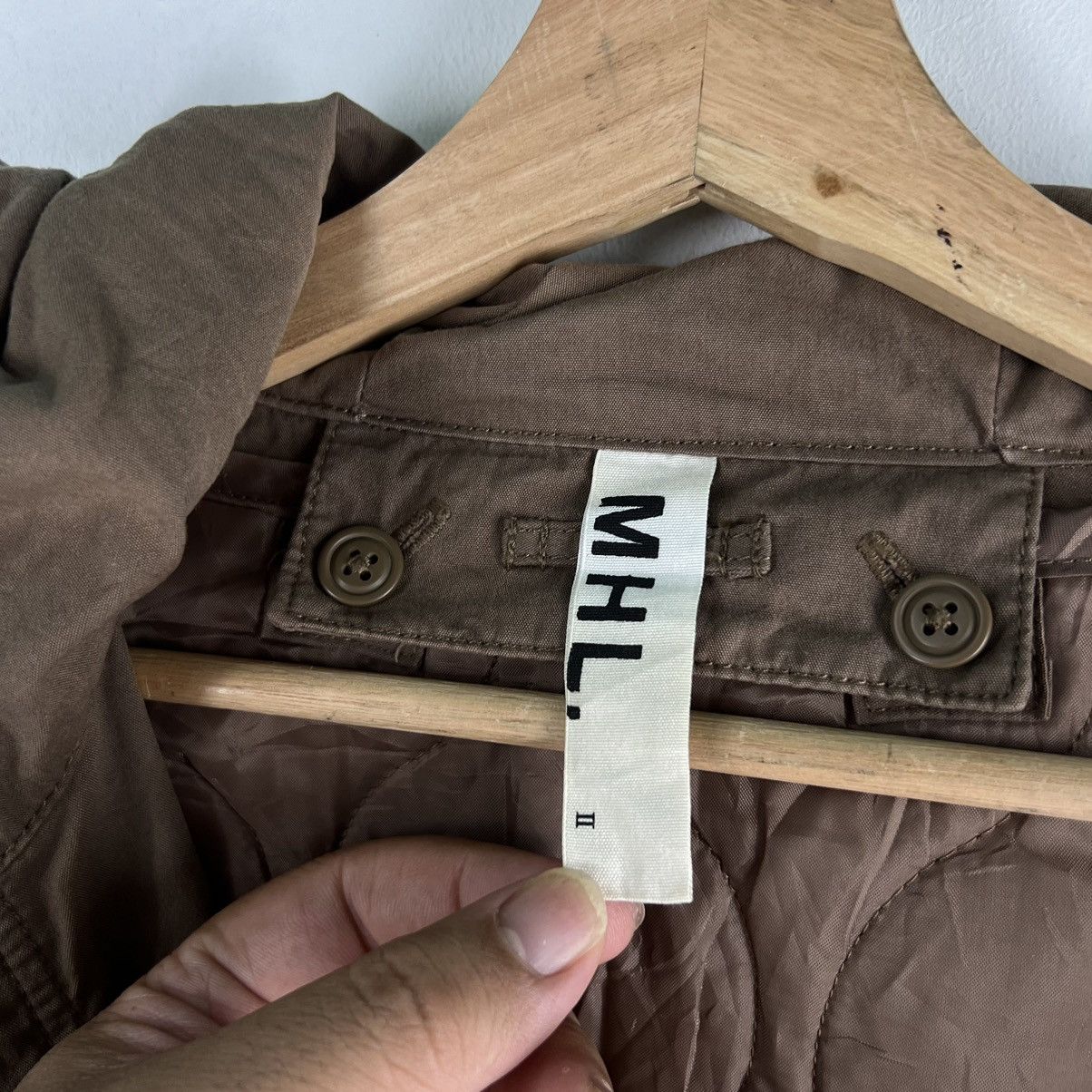 Alpha Industries 🔥VINTAGE BIKER JACKET MILITARY MHL ALPHA INDUSTRIES Size US M / EU 48-50 / 2 - 11 Thumbnail