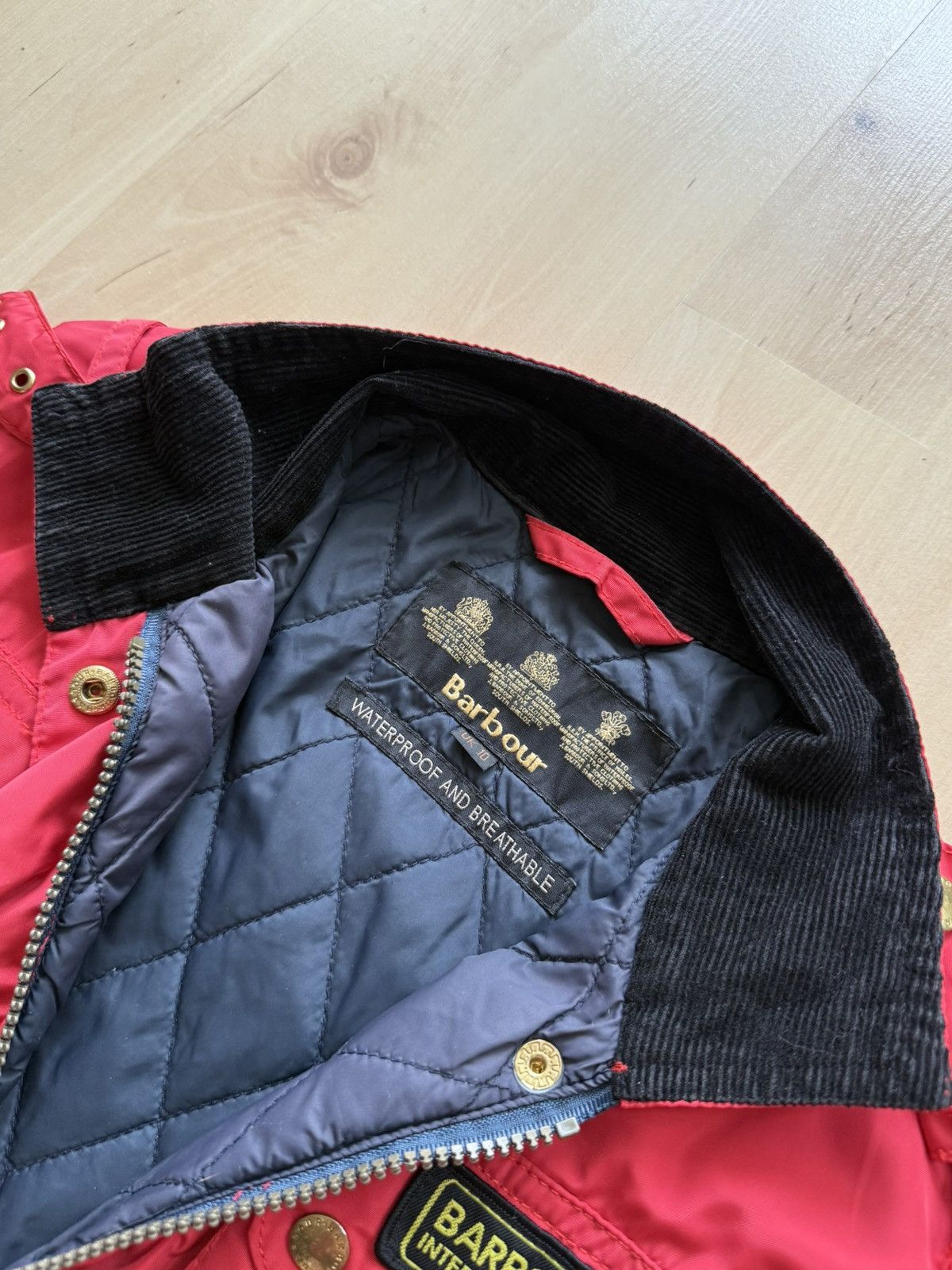 Barbour Rainbow International Gold W’s Jacket