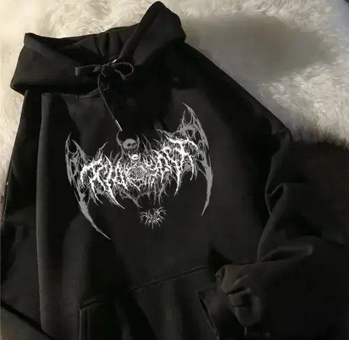 Hypebeast × Japanese Brand Suicideboys Inspired Ghostmane Inspired Punk Emo Hoodie Size US L / EU 52-54 / 3 - 1 Thumbnail