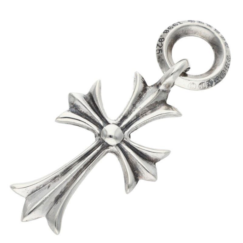 Chrome Hearts Chrome Hearts Tiny CH Cross Silver Necklace Size ONE SIZE - 2 Thumbnail