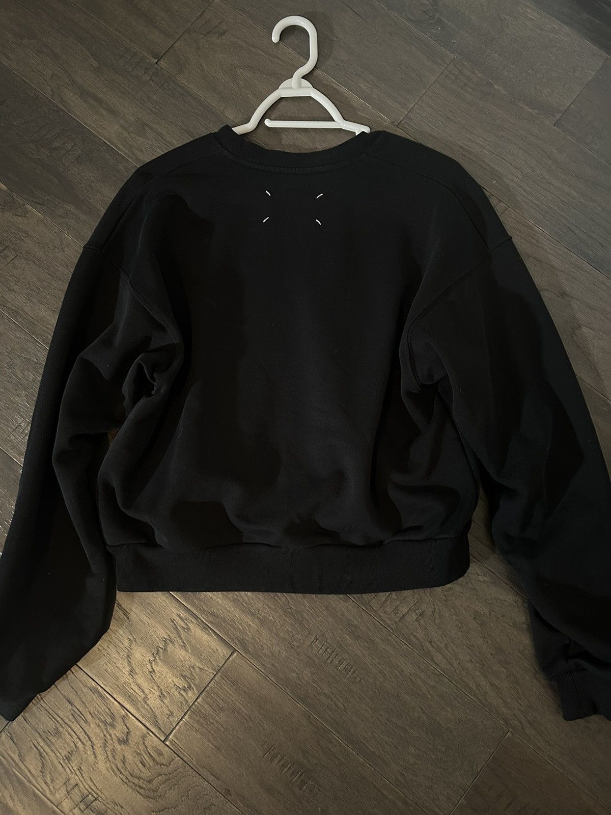 Maison Margiela Maison Margiela Black Embroidered Sweater Size US XS / EU 42 / 0 - 2 Thumbnail