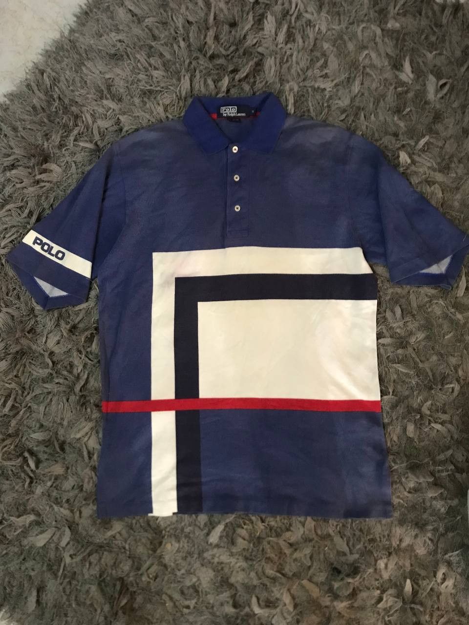 Polo Ralph Lauren × Vintage Vintage Polo Ralph Lauren Faded Shirt Size US M / EU 48-50 / 2 - 1 Thumbnail