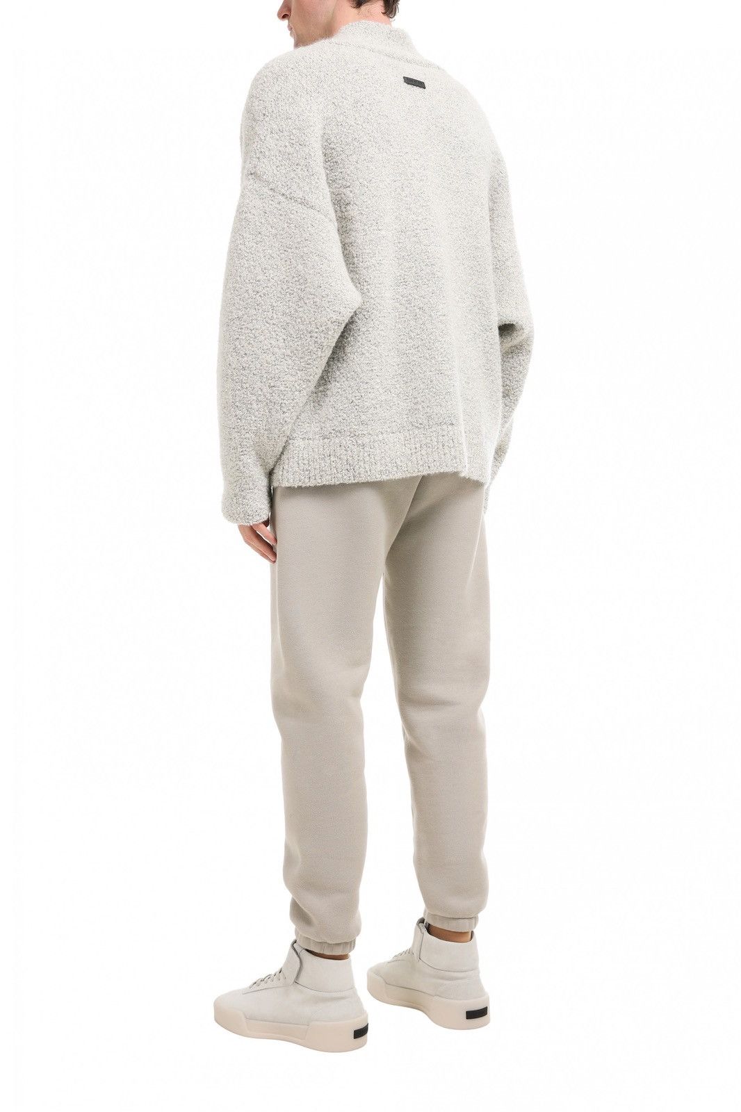Fear of God Last Fear of God Mohair Boucle Overlapped V-Neck Sweater Size US XS / EU 42 / 0 - 3 Thumbnail