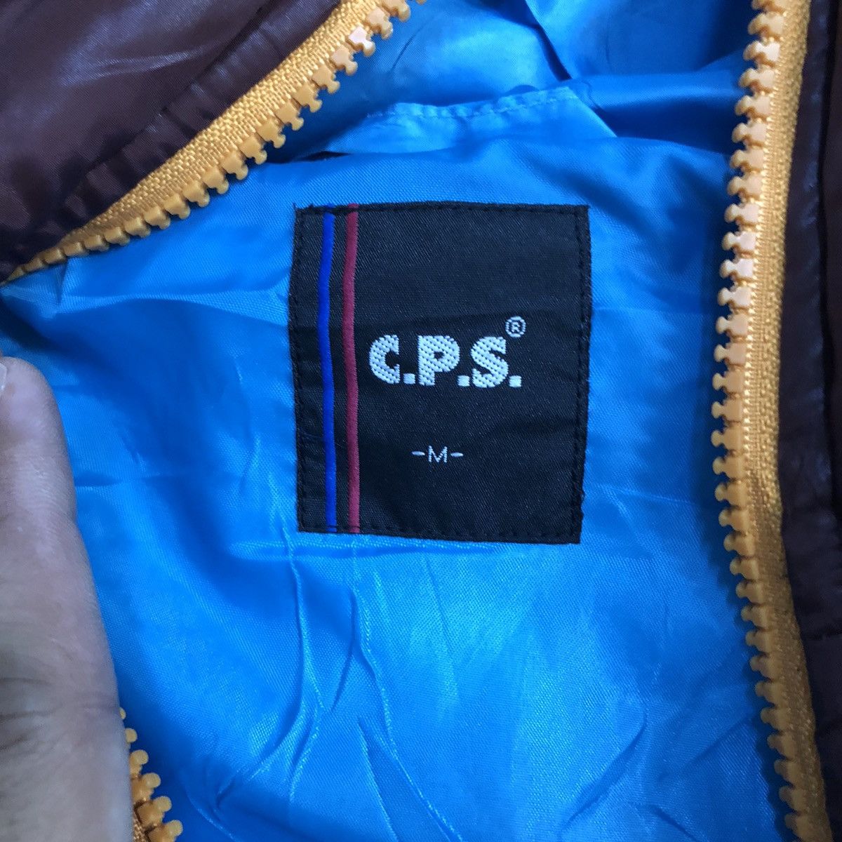 CPS CHAPS × Vintage Vintage CPS Zipper Ups Puffer Hoodie Vest Size US M / EU 48-50 / 2 - 8 Thumbnail