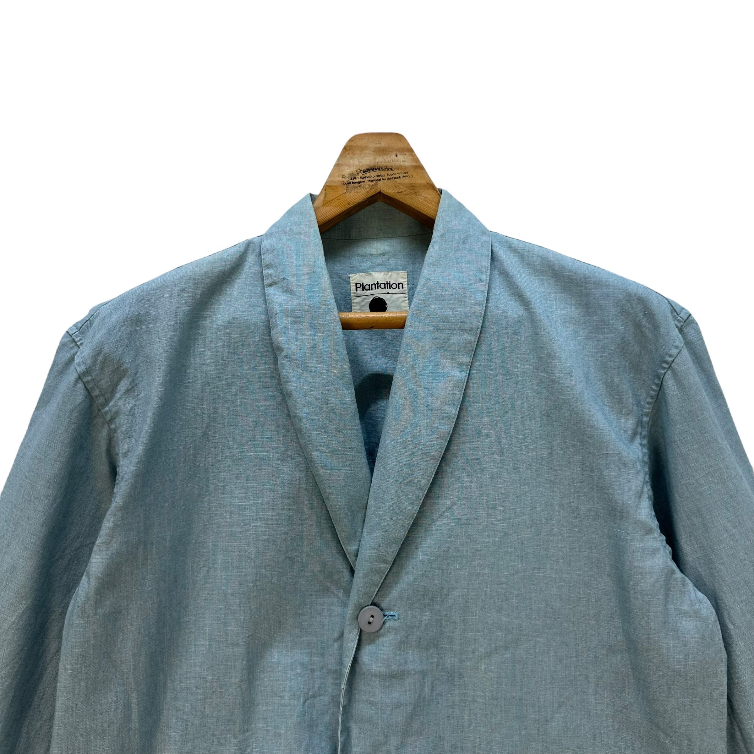 Issey Miyake 90's PLANTATION BY ISSEY MIYAKE CASUAL JACKET #9056-53 Size US M / EU 48-50 / 2 - 2 Thumbnail