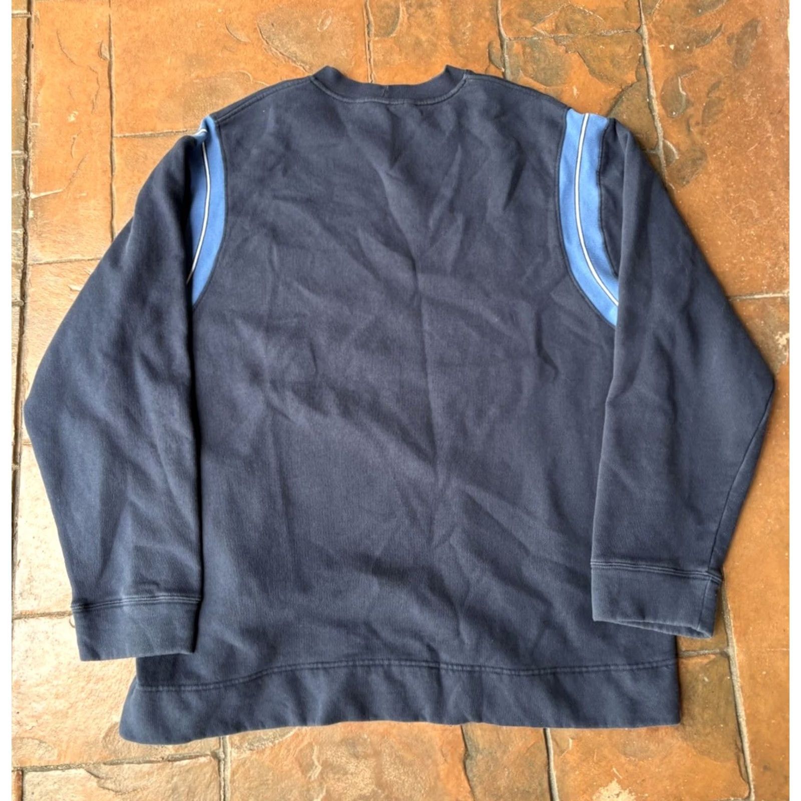Nike VINTAGE Nike Swoosh Crewneck Sweatshirt 2XL Blue Logo Men Sweatshirt 90s Sports Size US XXL / EU 58 / 5 - 3 Thumbnail