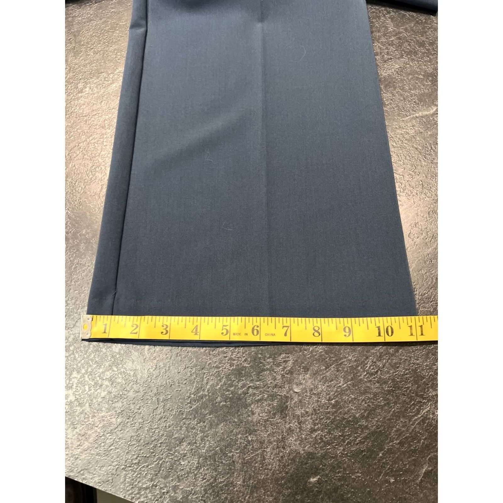 Worthington Worthington Dress Pants NWT Blue 10 High-Rise Wrinkle Free Polyester Spandex Straight Women Pants Size 32" / US 10 / IT 46 - 6 Thumbnail
