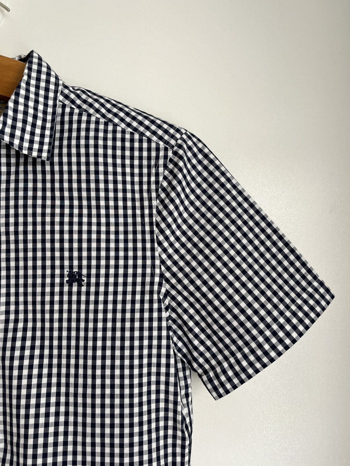 Burberry Burberry Short Sleeve Checkered Shirt Size US S / EU 44-46 / 1 - 9 Thumbnail