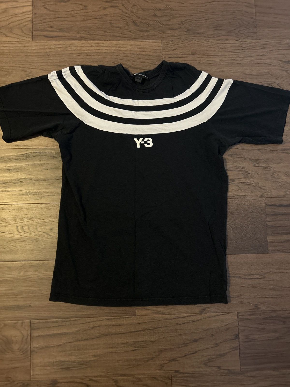 Y-3 Y-3 stripped T Size US L / EU 52-54 / 3 - 1 Thumbnail