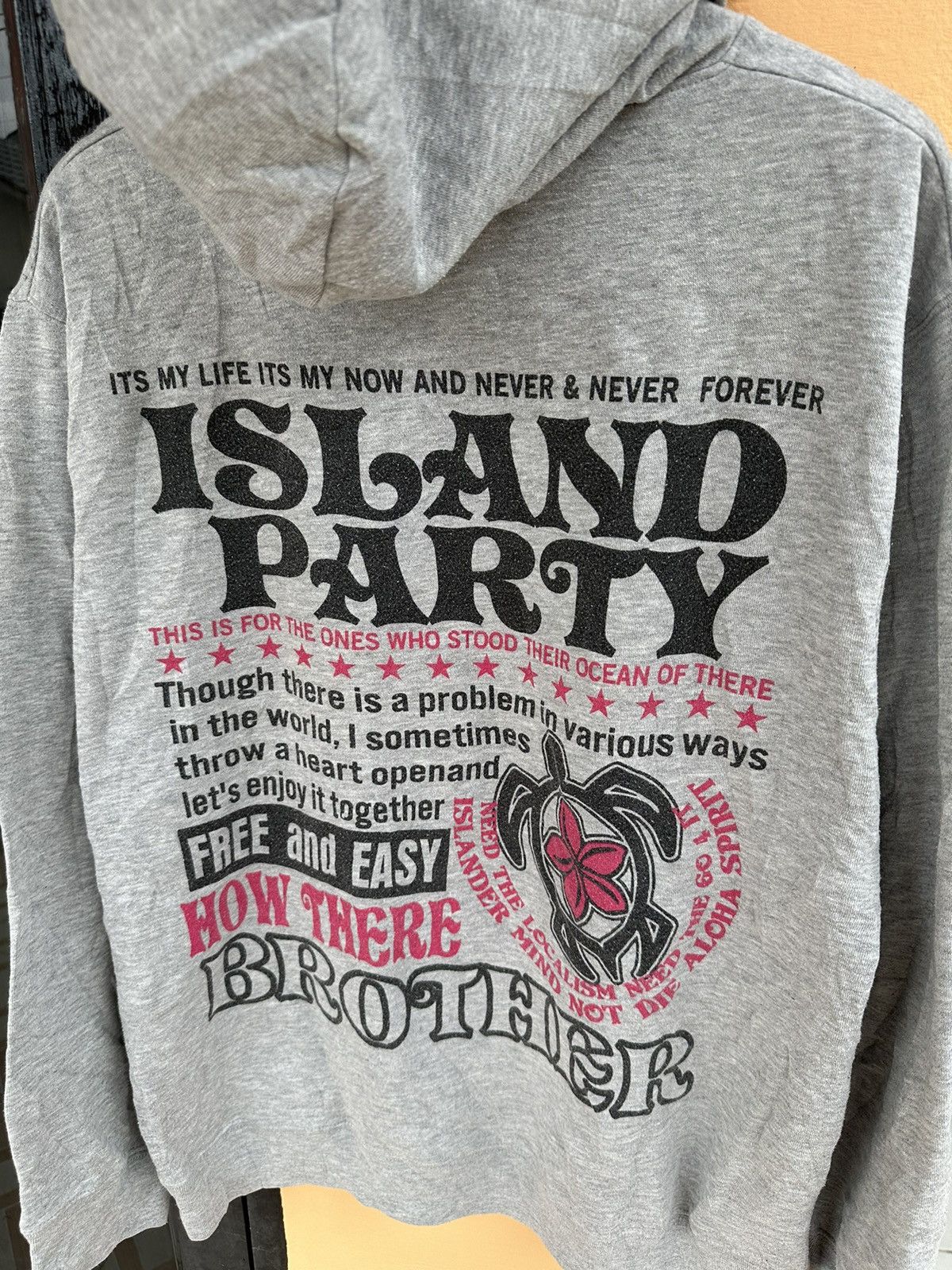 Hysteric Glamour Poem Fur Hoodie Island Party by dope H Size US L / EU 52-54 / 3 - 4 Thumbnail