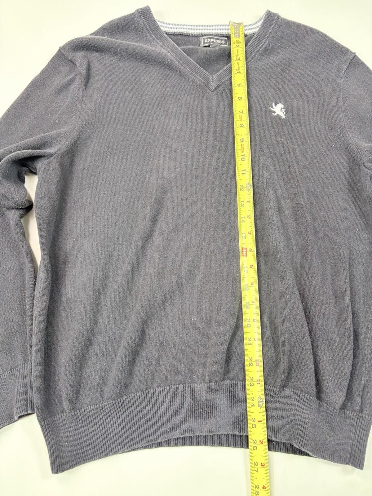Express Black Express V-neck Sweater Size L Size L / US 10 / IT 46 - 6 Thumbnail