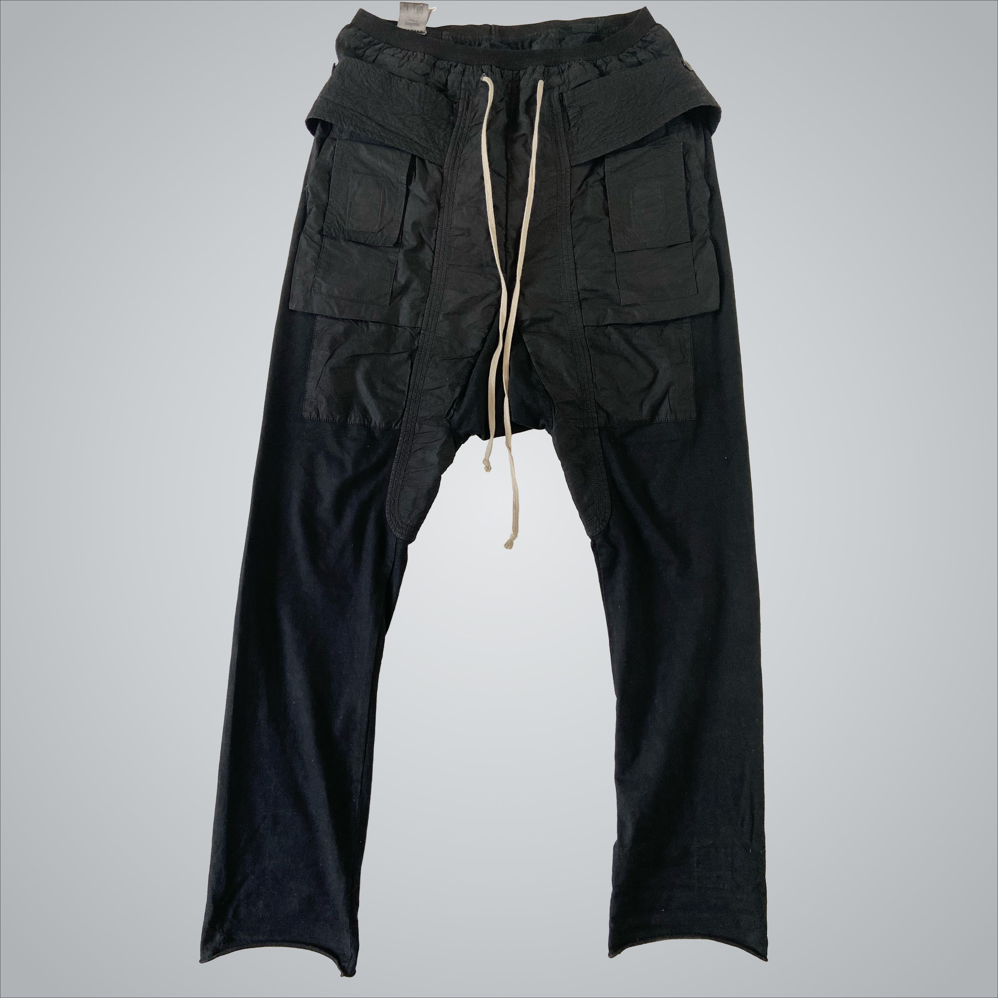 Rick Owens × Rick Owens Drkshdw Rick Owens OG Creatch Cargo (2007-10) Size US 30 / EU 46 - 1 Thumbnail