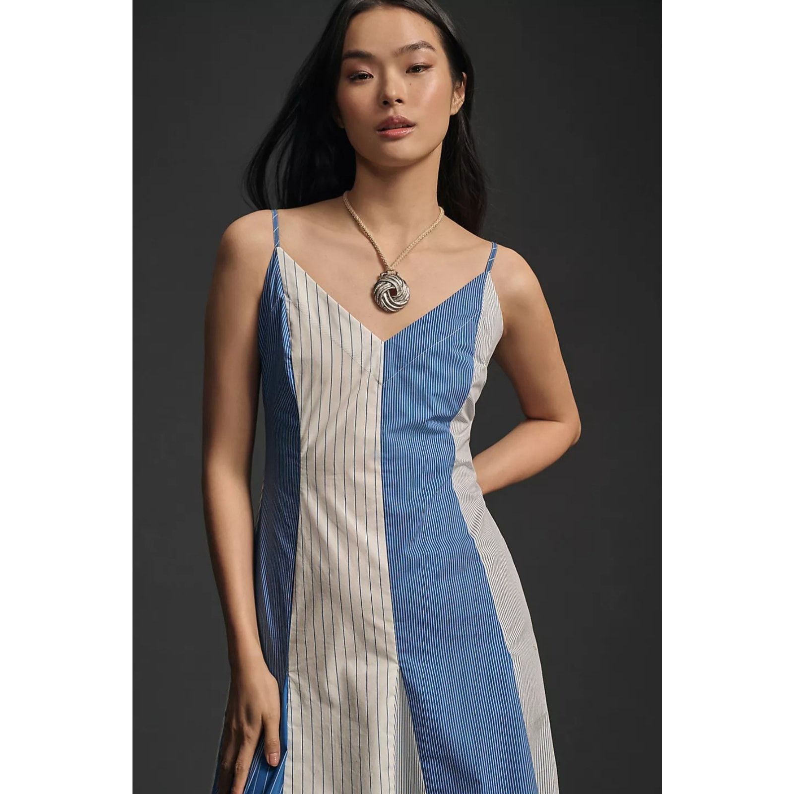Anthropologie NWT Plenty by Tracy Reese V-Neck High-Low Dress $238 SMALL Size S / US 4 / IT 40 - 1 Thumbnail