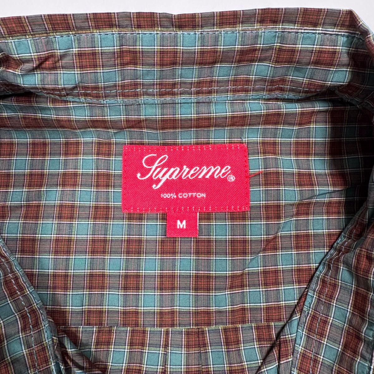 Supreme SUPREME SS2019 PLAID S S SHIRT Size US M / EU 48-50 / 2 - 4 Thumbnail