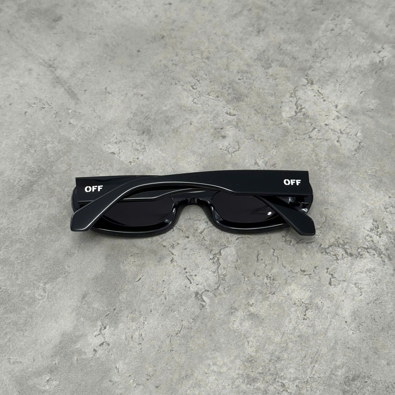 Off-White OFF WHITE Amalfi Oval-Frame Sunglasses BLACK Size ONE SIZE - 4 Thumbnail