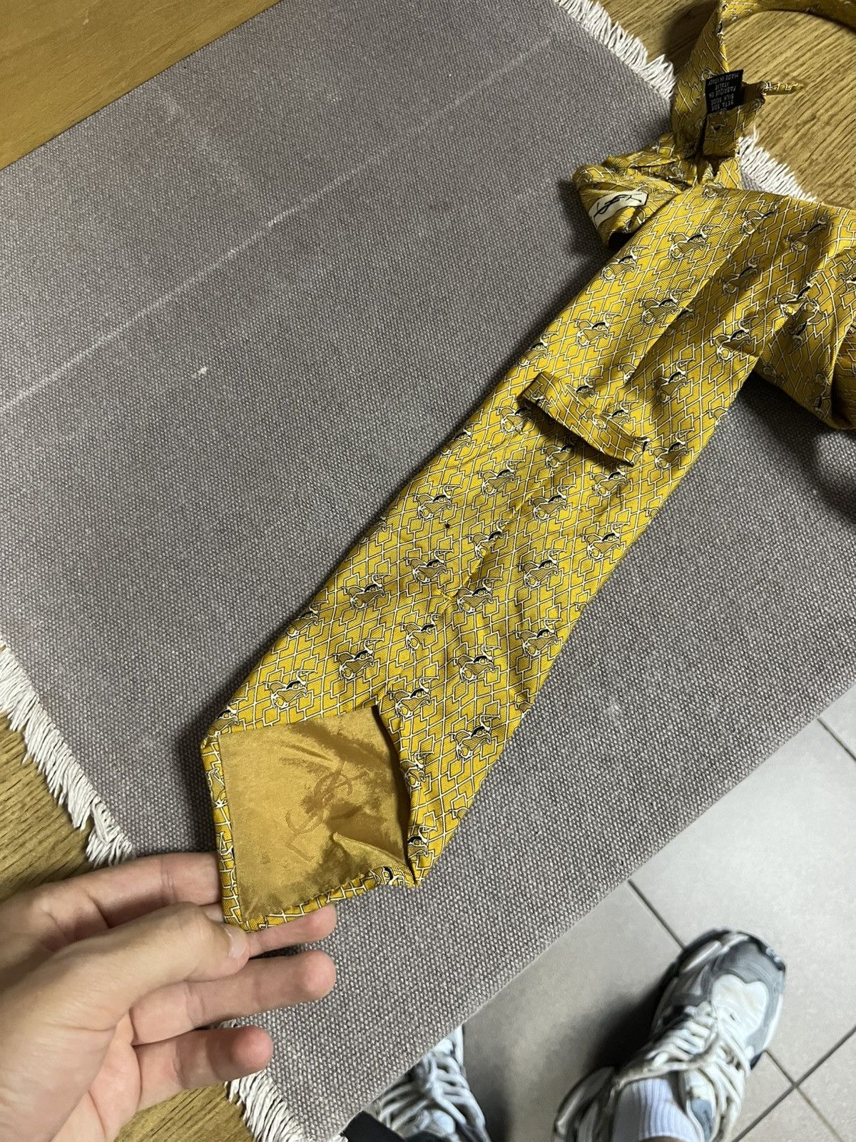 Yves Saint Laurent Vintage Yves Saint Laurent Tie Size ONE SIZE - 4 Thumbnail