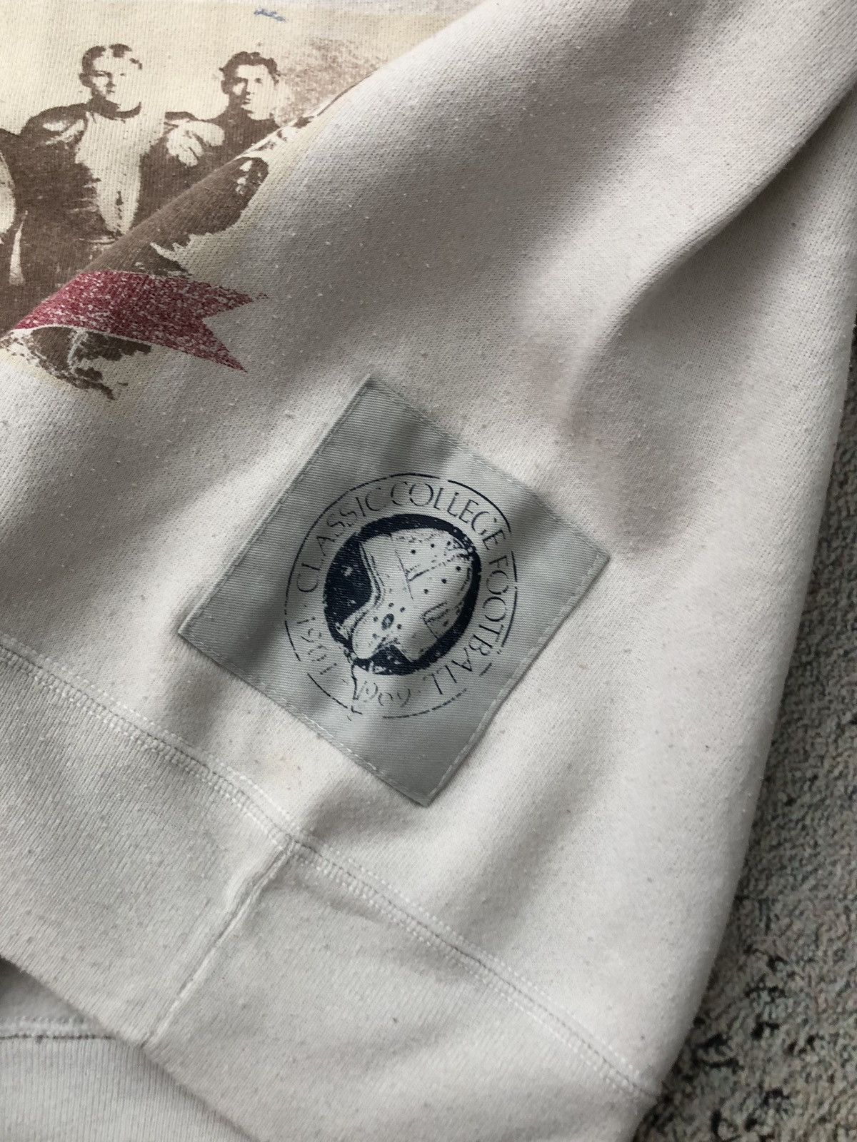 Vintage Vintage sweatshirt Harvard boxy fit Size US XL / EU 56 / 4 - 4 Thumbnail