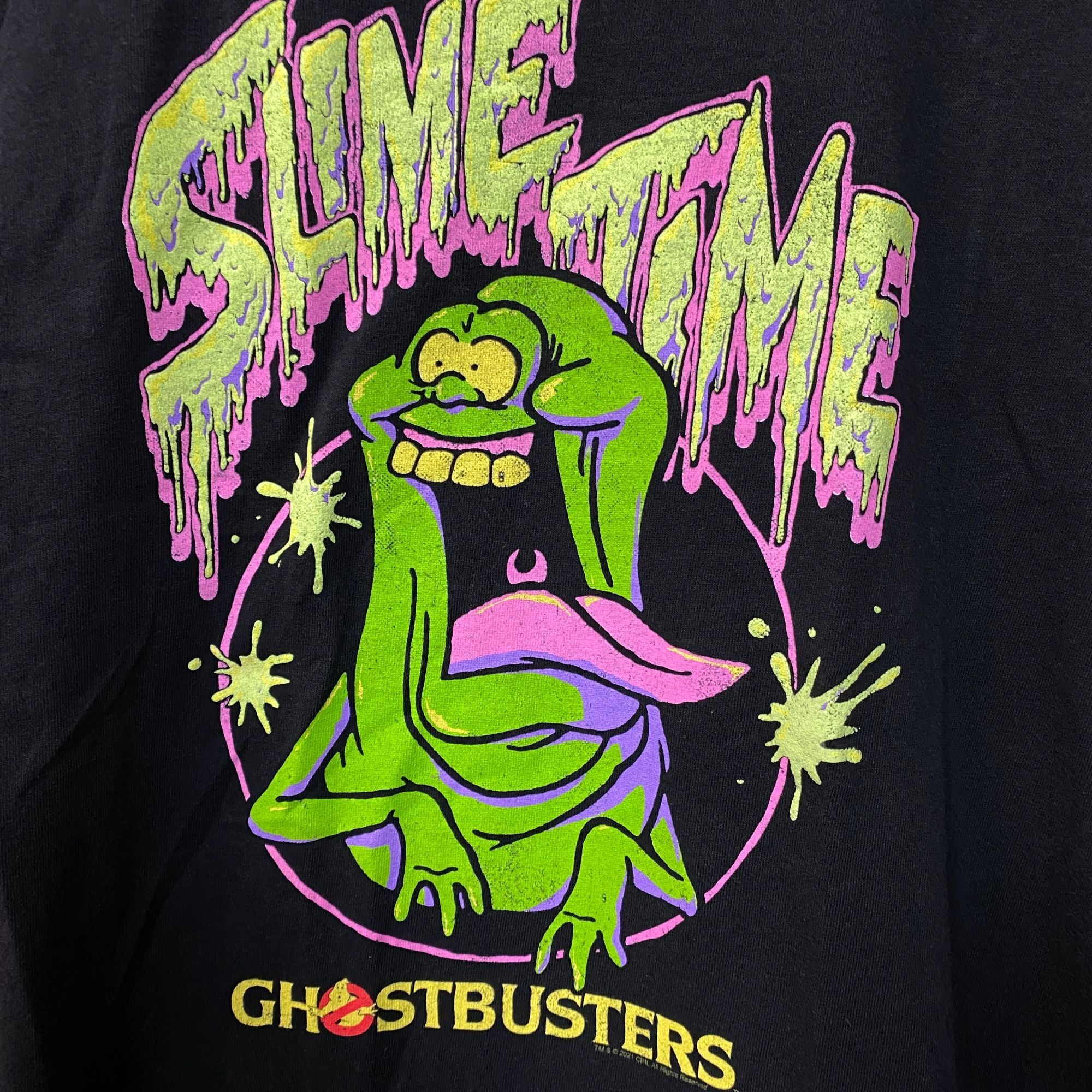 Junk Food Junk Food Clothing Ghostbusters Slime Time Ghost Cartoon Gra Size US M / EU 48-50 / 2 - 2 Thumbnail