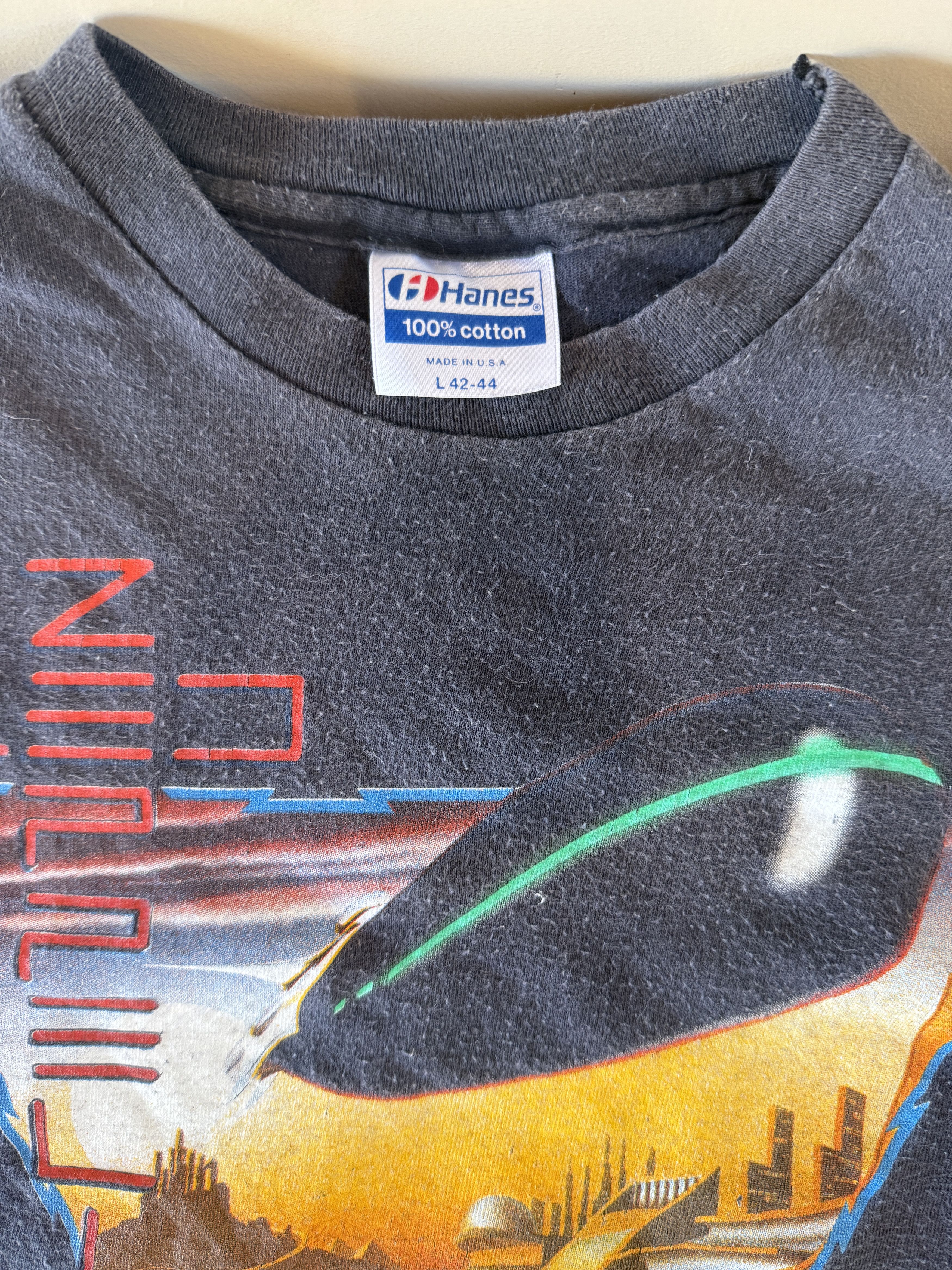 Other Vintage 1988 Led Zeppelin "Blimp ZOSO" T-Shirt Size US L / EU 52-54 / 3 - 2 Thumbnail