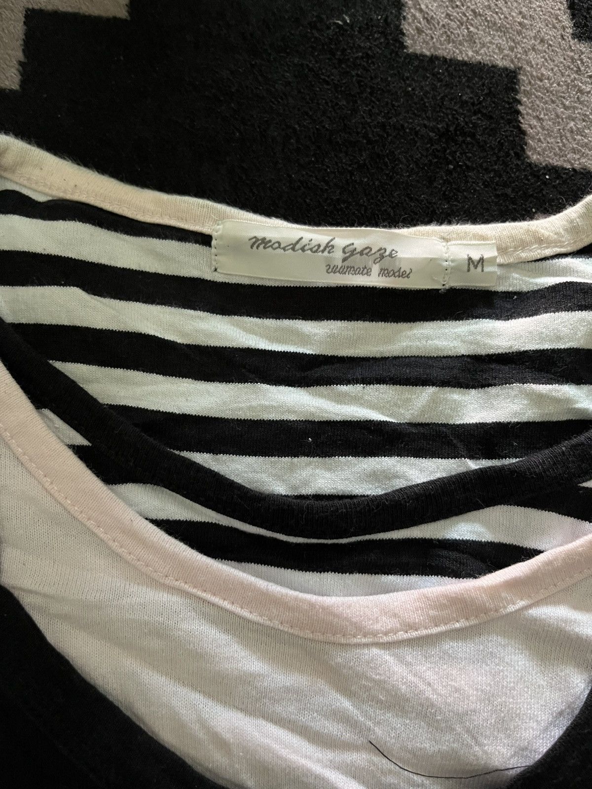 Hysteric Glamour Modish gage poem 3layers tshirt Size US M / EU 48-50 / 2 - 3 Thumbnail