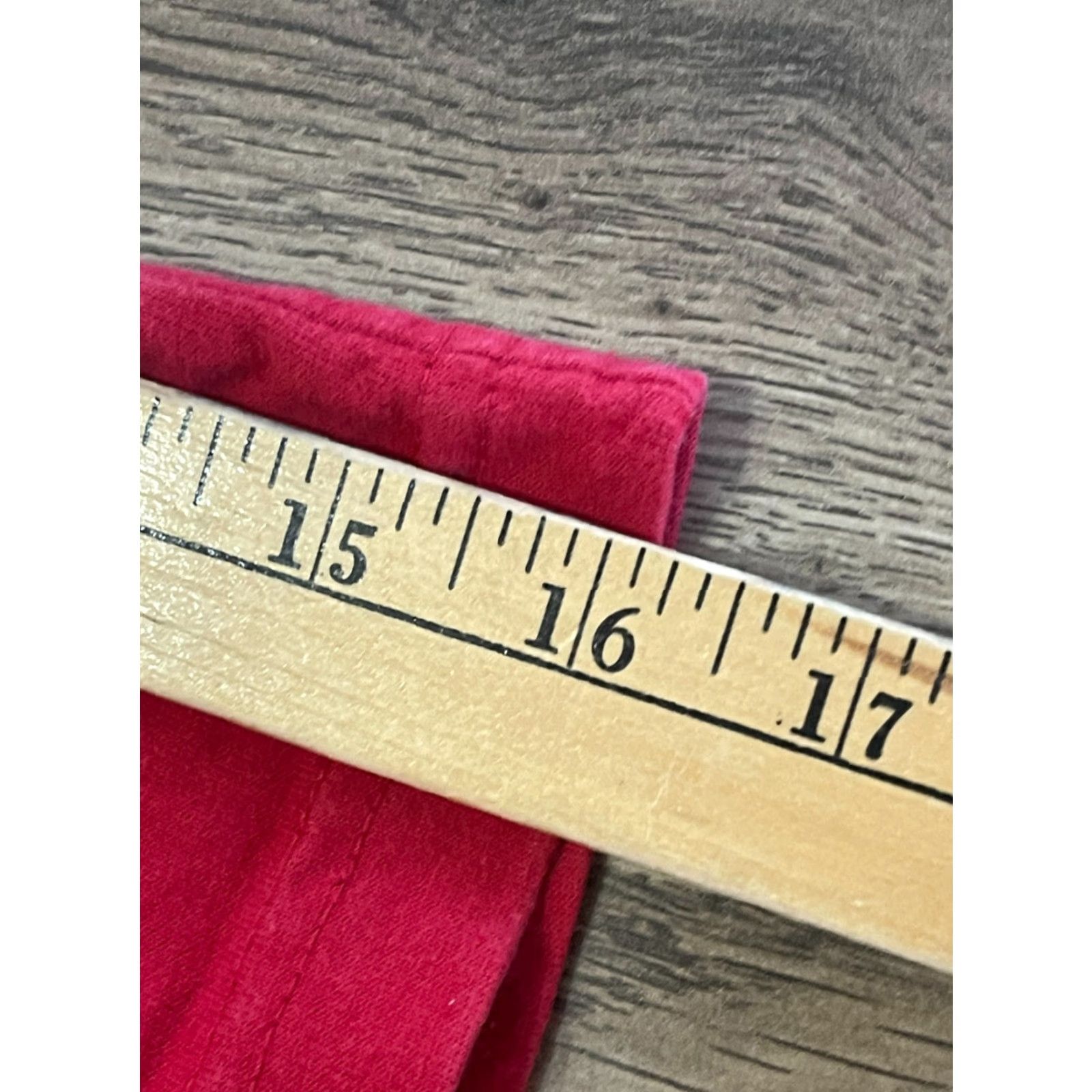 Timberland Timberland Shirt, Women's Size Large, Red, Short Sleeve, Casual, Regular Fit, T-Shirt, Women, Red, Timberland, 2010s? Size L / US 10 / IT 46 - 6 Thumbnail