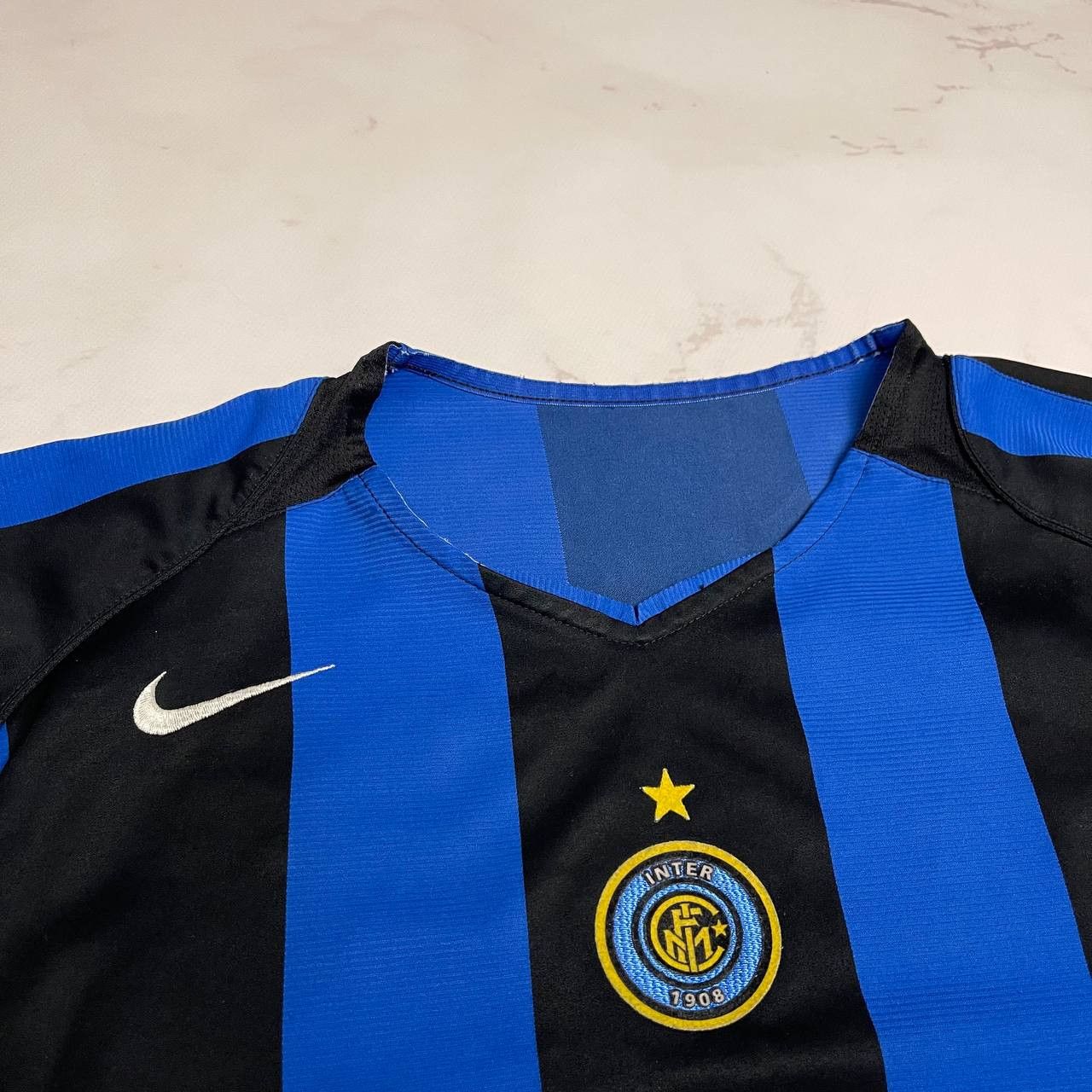 Nike Nike Inter Milan Home Football Soccer Jersey Size L Vintage Size US L / EU 52-54 / 3 - 7 Thumbnail