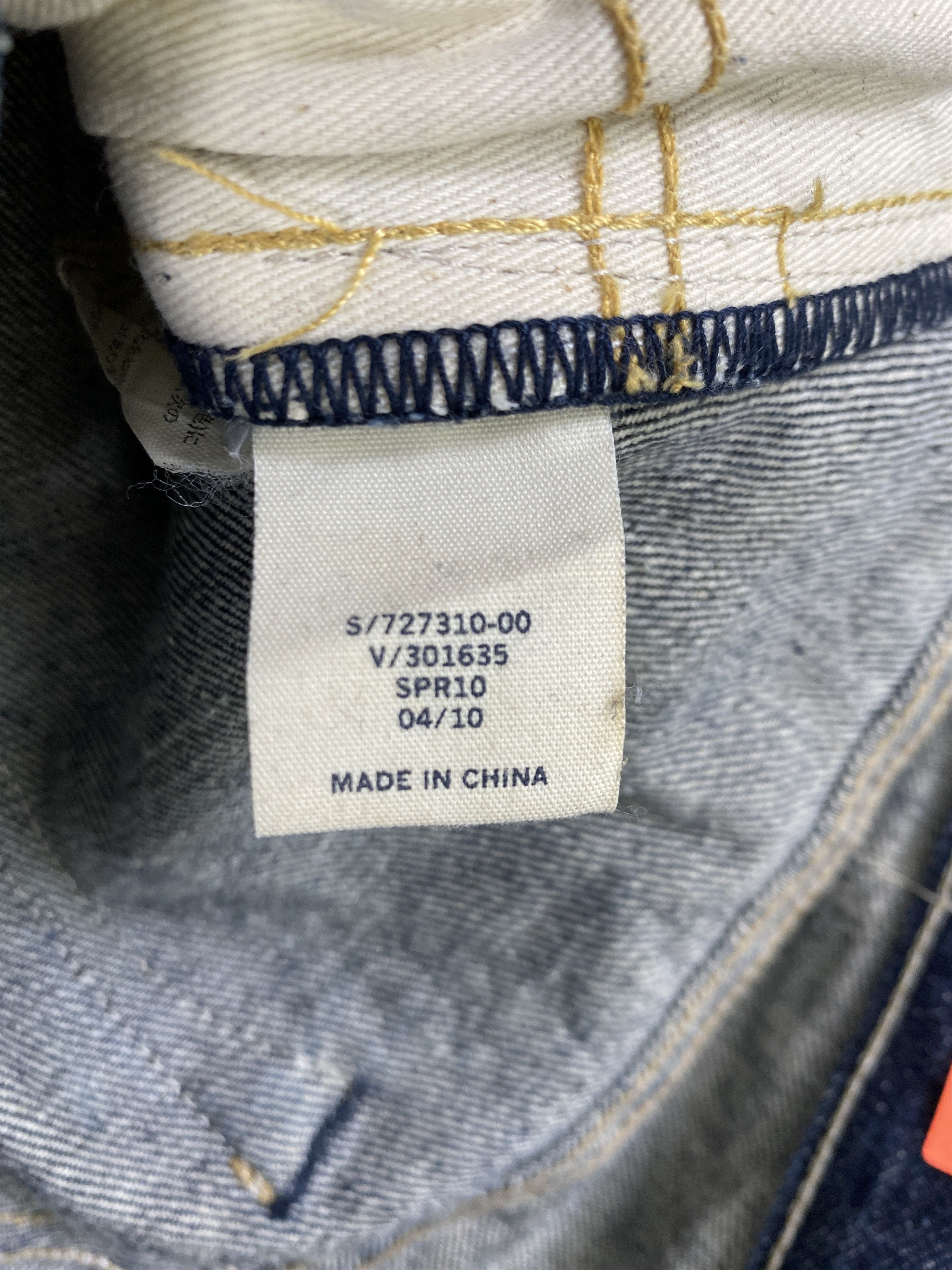 Japanese Brand Dark Blue Gap 1969 Jeans 32x29.5 Denim- JN3912 Size US 32 / EU 48 - 9 Thumbnail
