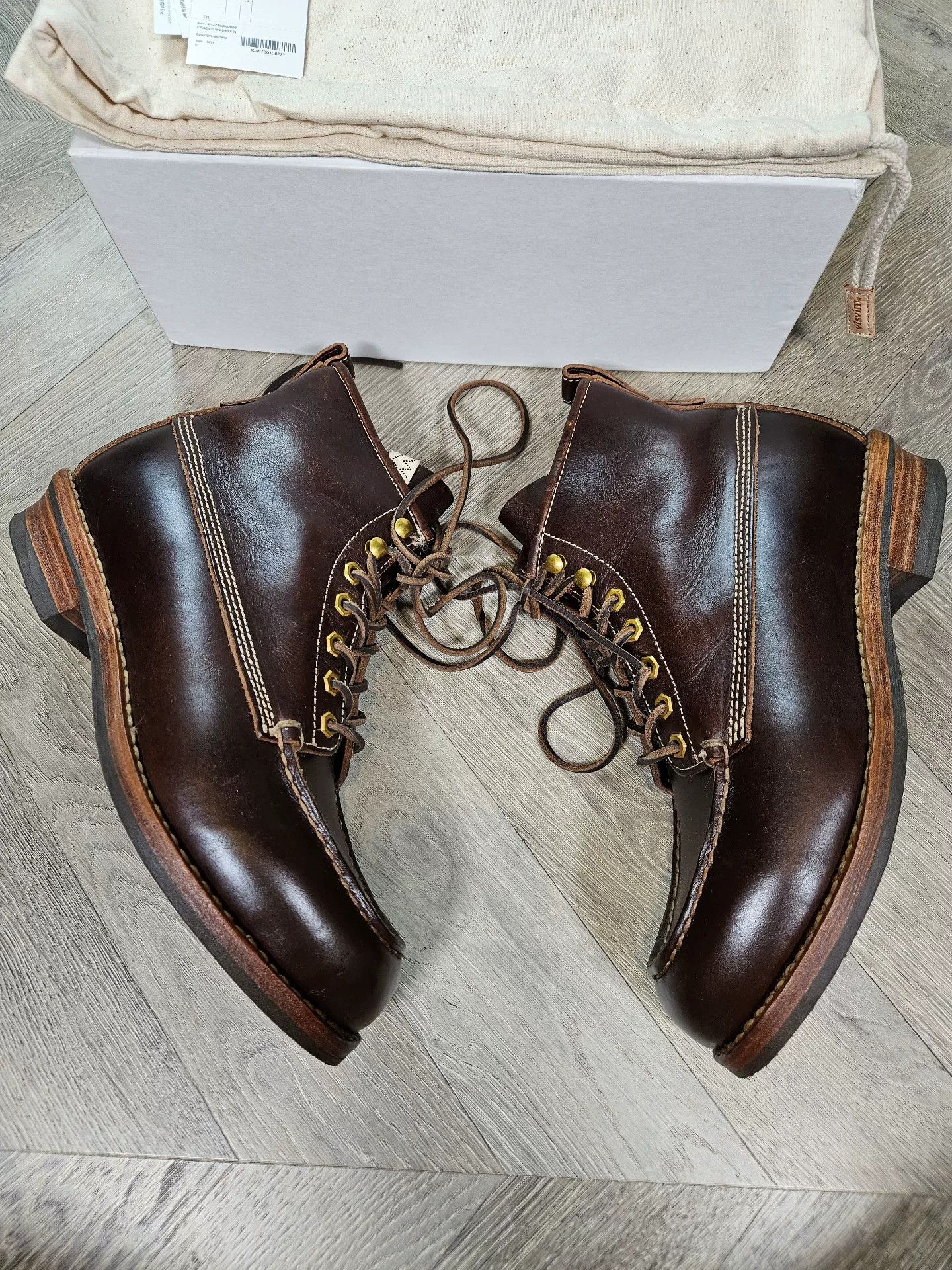 Visvim Visvim 22SS Cradle Moc-Folk Boots Size US 11 / EU 44 - 1 Thumbnail