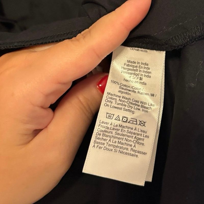 Madewell NWT Madewell Flutter Sleeve Button-Front Dress Black Small Size S / US 4 / IT 40 - 7 Thumbnail