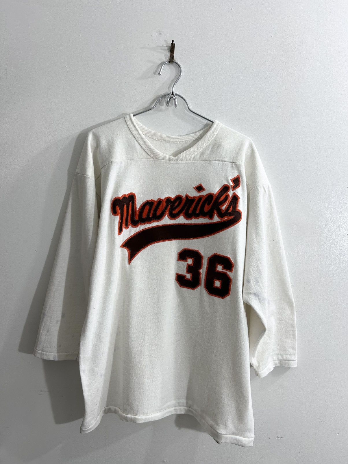 VTG 50s Russell Athletic Thrashed Sweatshirt Jersey