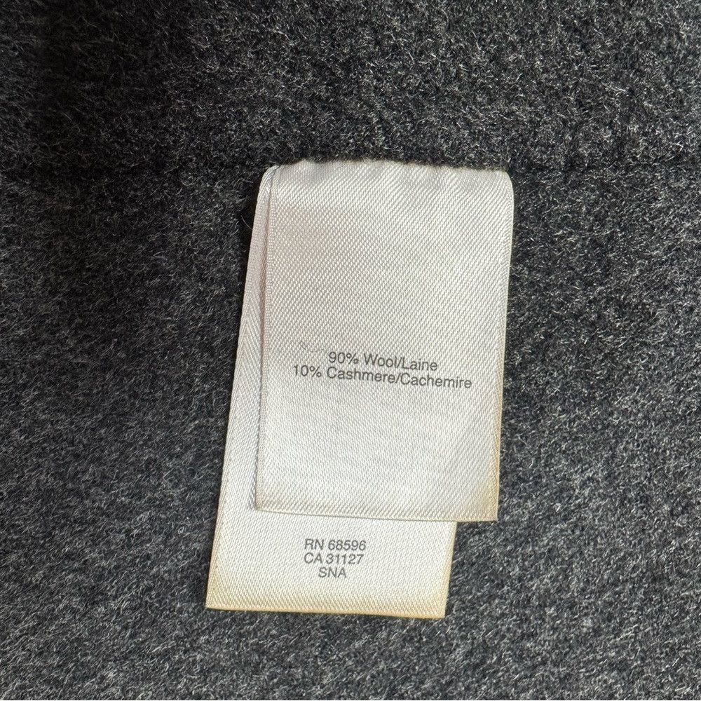 DKNY DKNY Wool Cashmere Grey Hooded Parka Size 3XL Size 3XL / US 20-22 - 8 Thumbnail