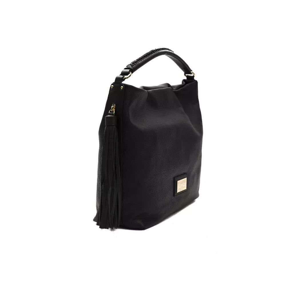 Other Pompei Donatella Black Leather Shoulder Bag Size ONE SIZE - 2 Thumbnail