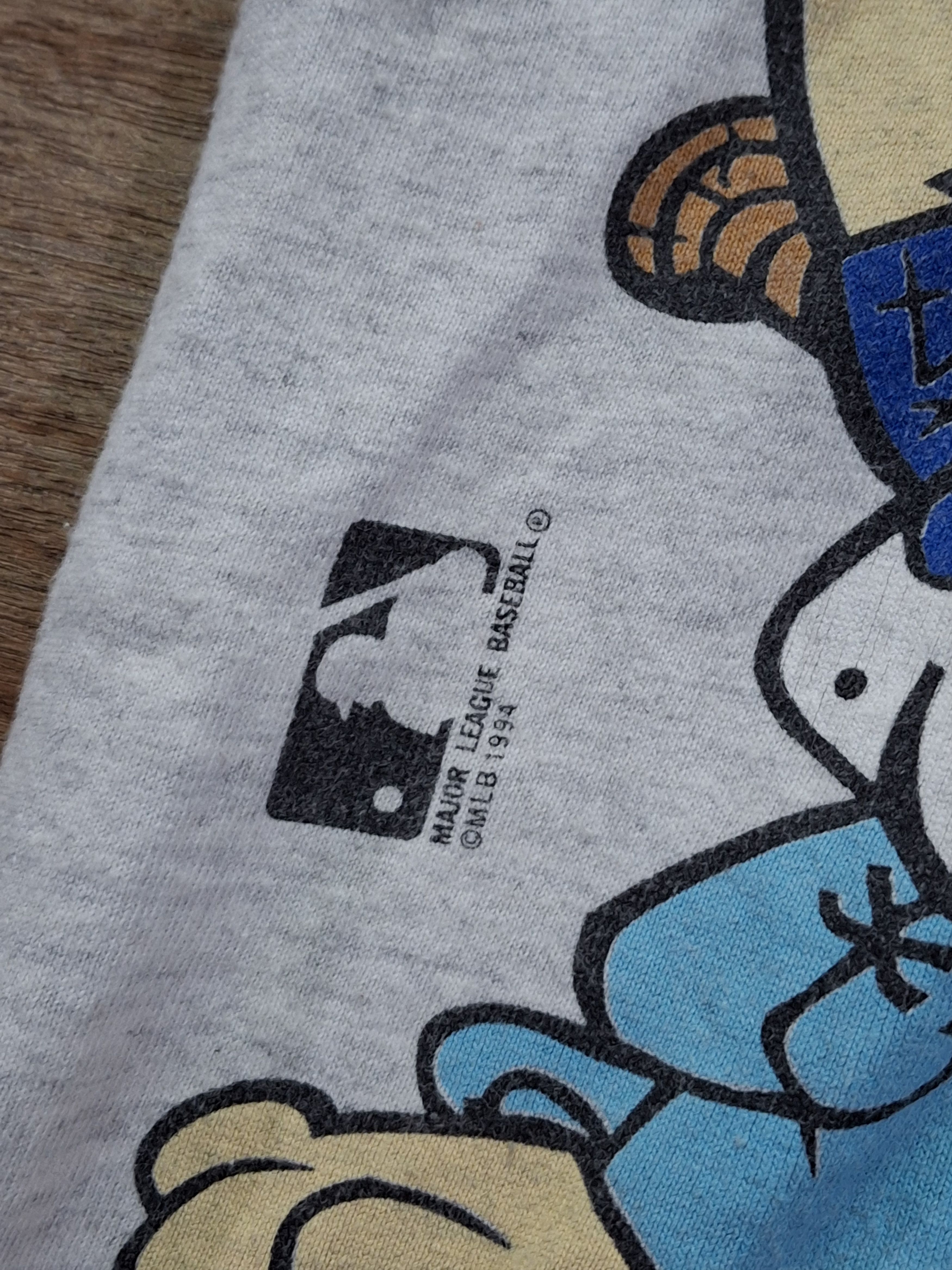 Vintage Vintage 1994 new york yankees X the flintstones tee Size US XL / EU 56 / 4 - 4 Thumbnail