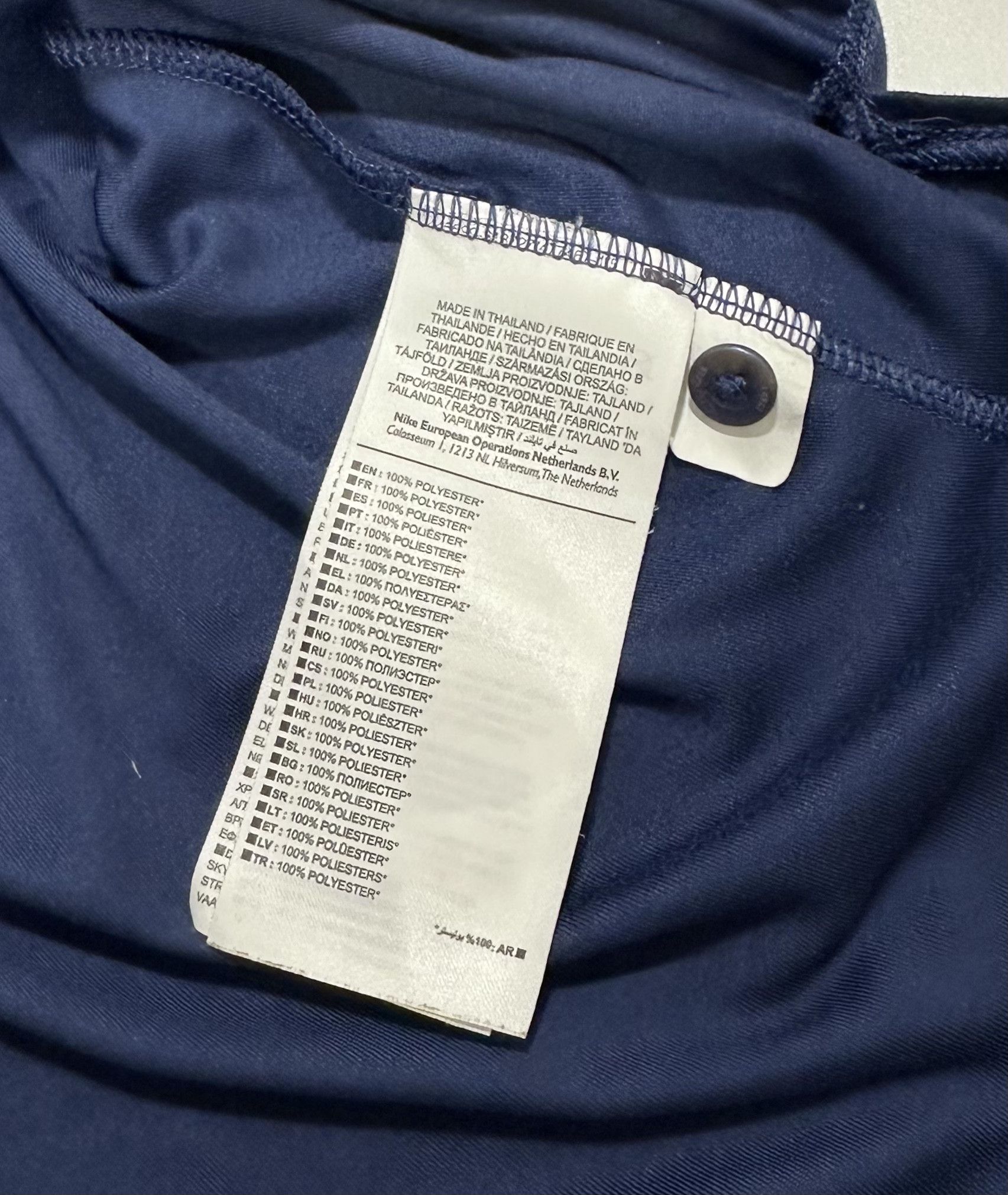 Nike Nike Advantage Polo Solid Mens Dri-Fit Sz S Navy Size US S / EU 44-46 / 1 - 7 Thumbnail