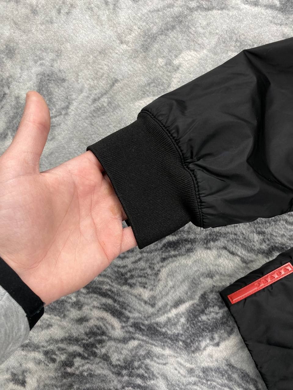 Prada Prada Sport SGV730 Nylon Padded Liner Bomber Jacket Men Size US M / EU 48-50 / 2 - 7 Thumbnail