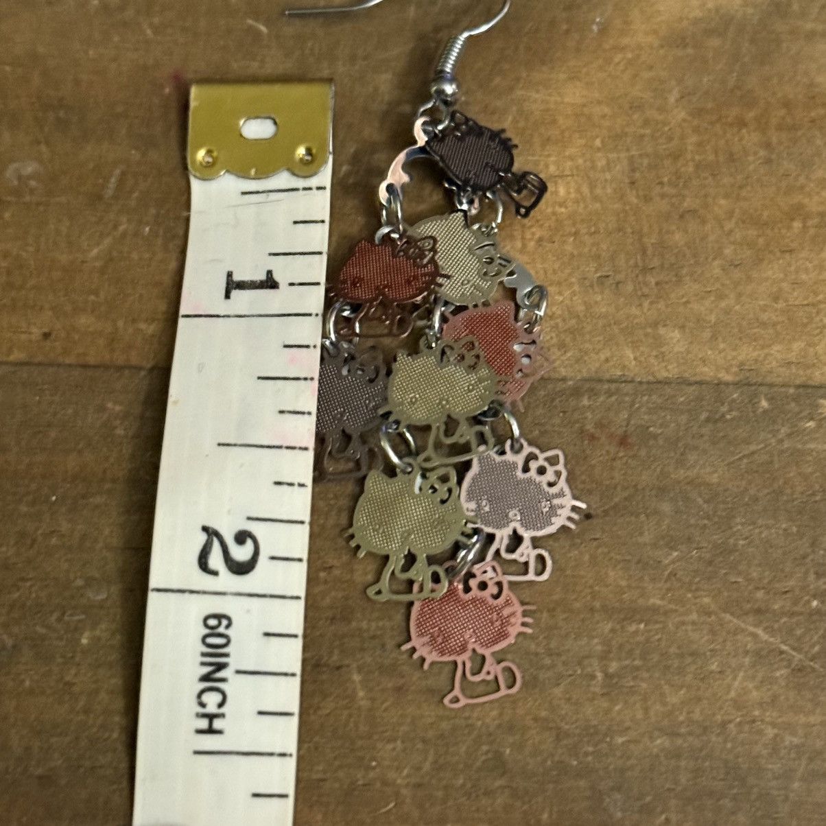 Other Multicolor Hello Kitty chandelier earrings Size ONE SIZE - 3 Thumbnail
