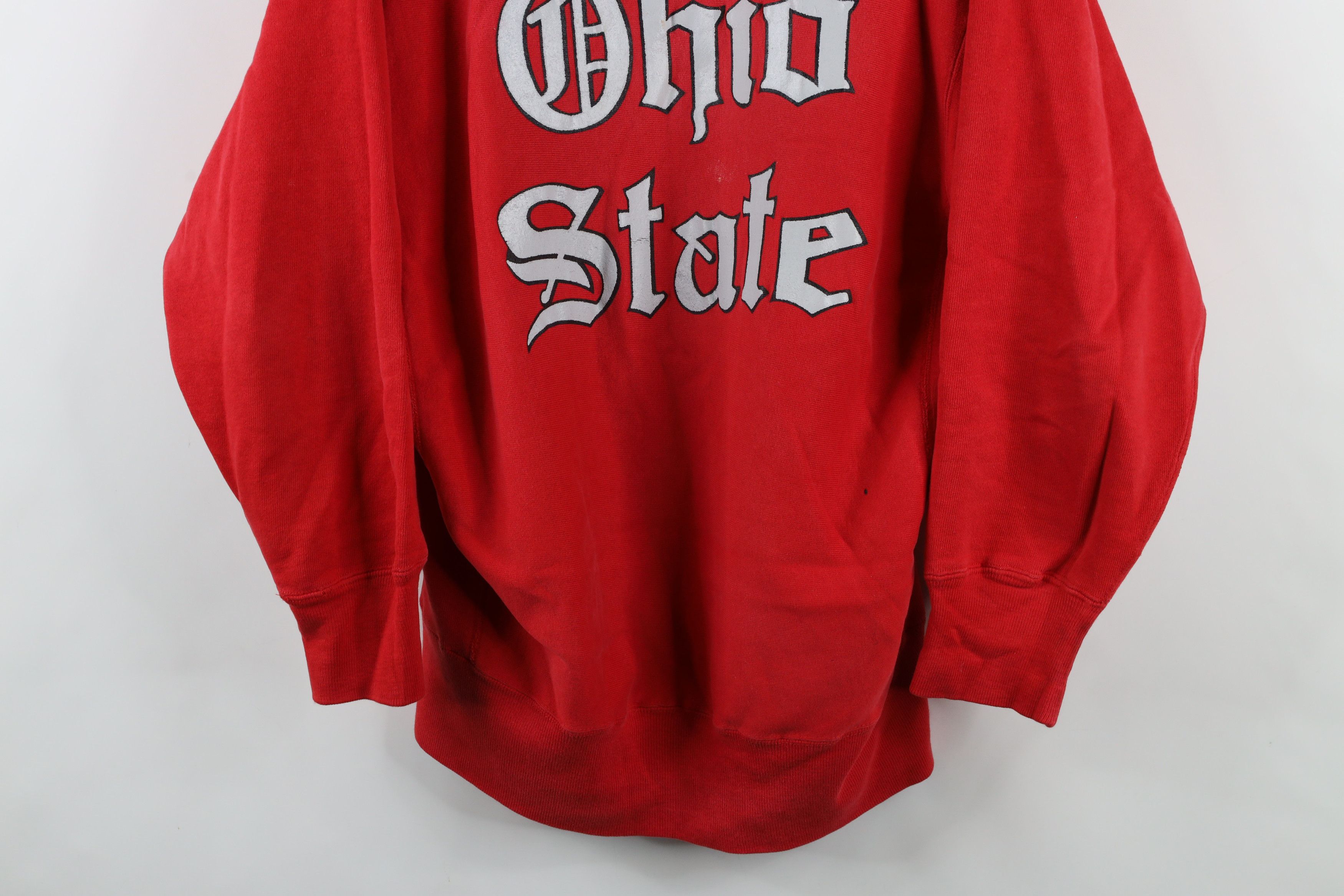 Champion × Vintage Vintage 90s Champion Weave Ohio State University Sweatshirt Size US XL / EU 56 / 4 - 3 Thumbnail