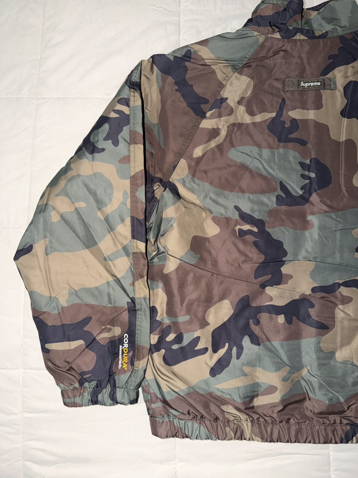 Supreme Supreme Polartec Reversible Track Jacket Woodland Camo (M) Size US M / EU 48-50 / 2 - 8 Thumbnail