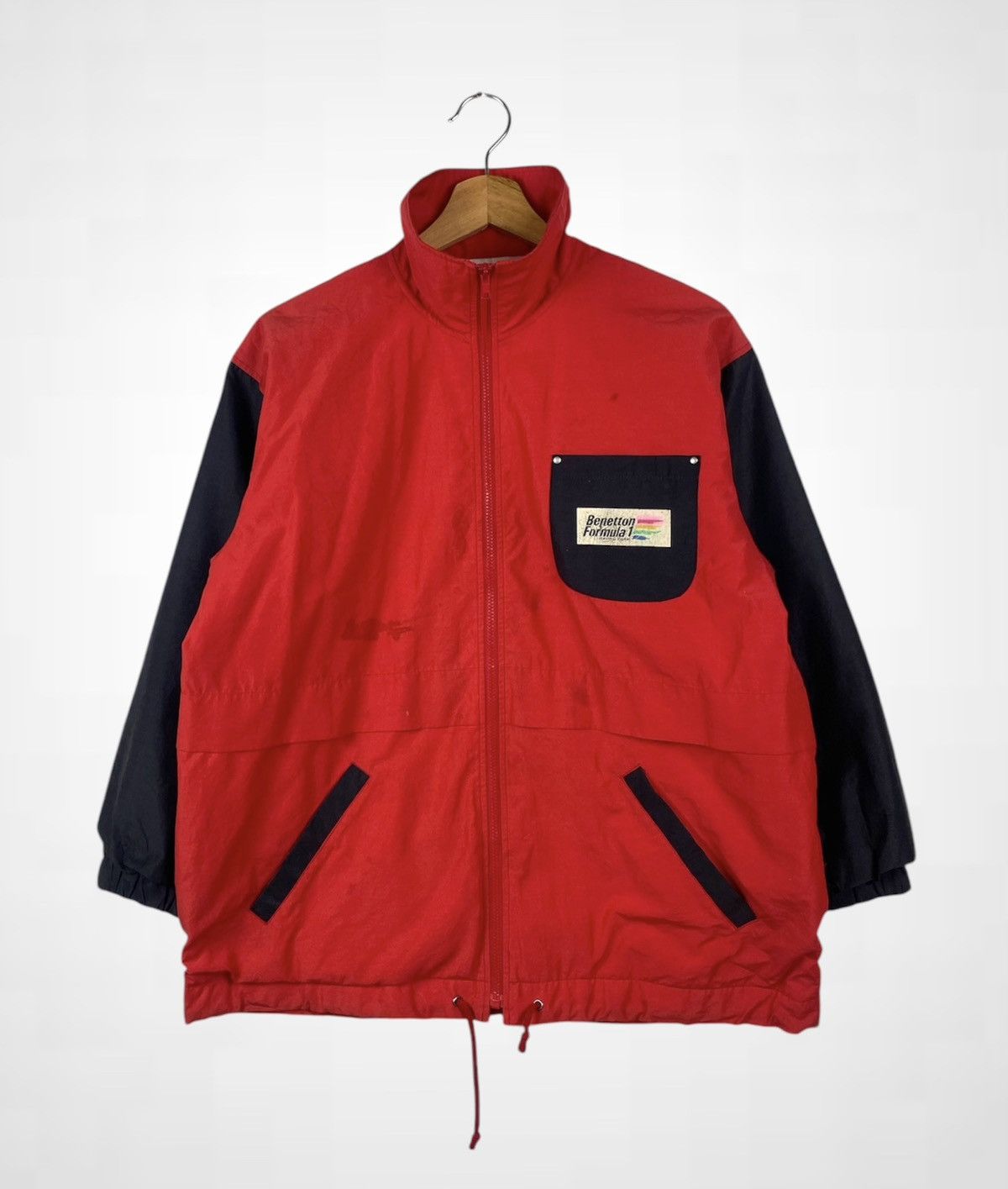 Benetton Vintage 90s Benetton Formula 1 Racing Team Jacket Size US M / EU 48-50 / 2 - 1 Thumbnail