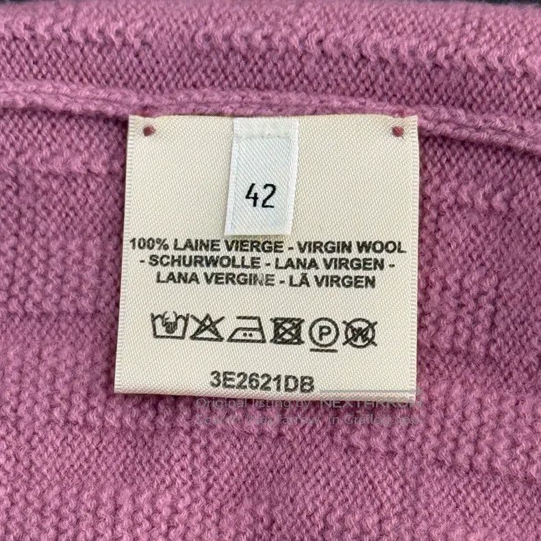 Hermes Hermes Pink and purple wool sweater Size M / US 6-8 / IT 42-44 - 6 Thumbnail