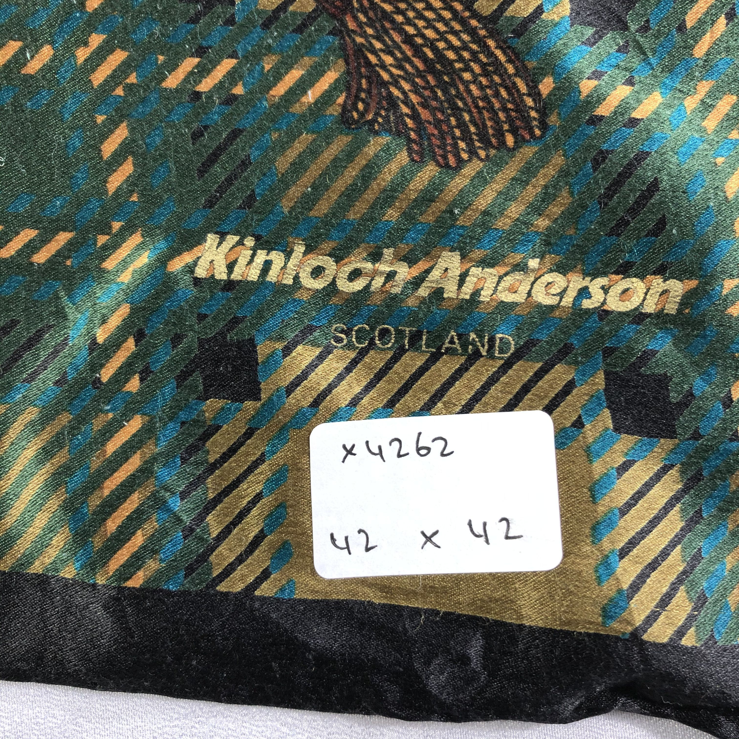 Vintage Vintage Kinloch Anderson Silk Scarf Size ONE SIZE - 6 Thumbnail