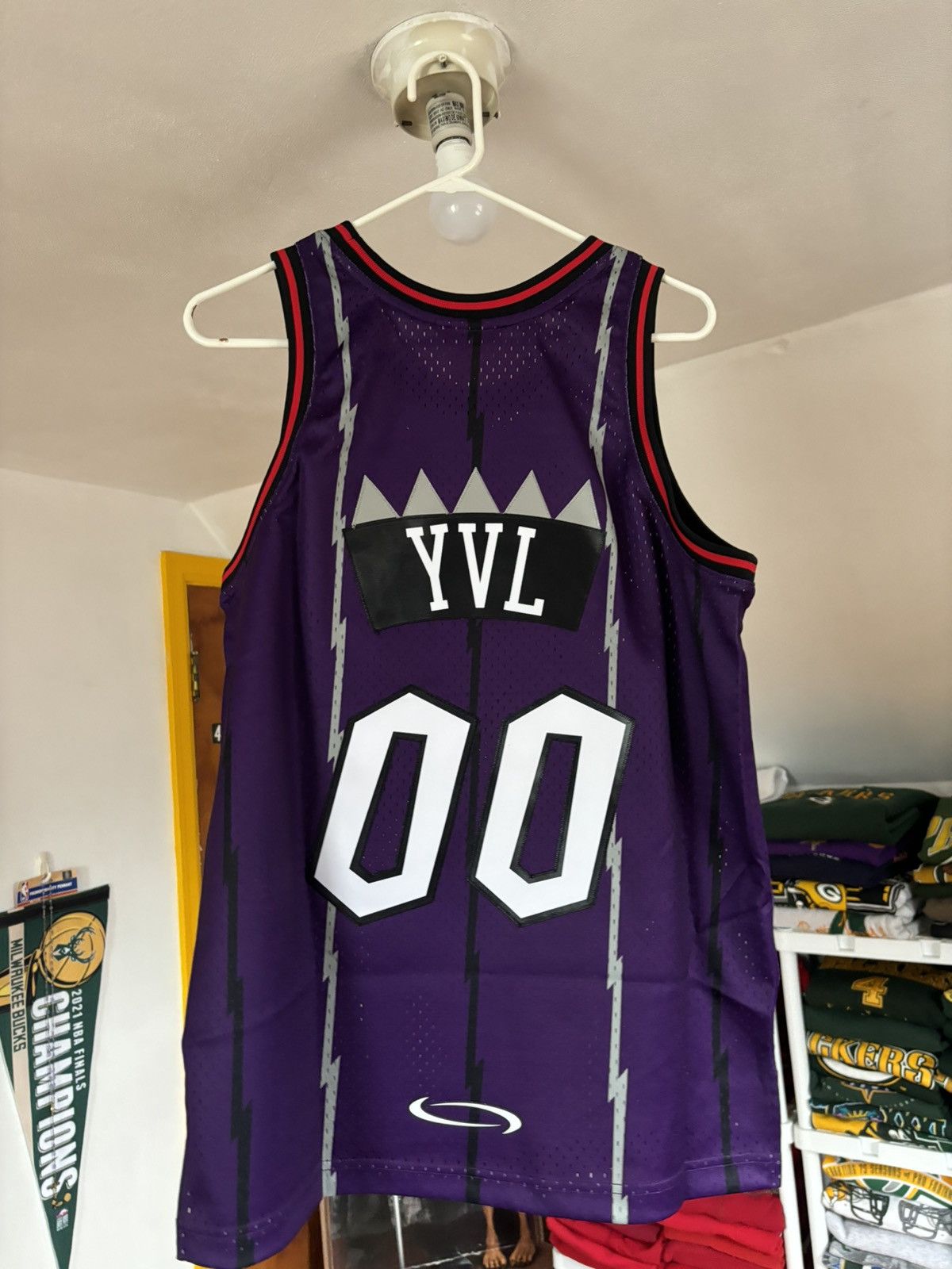 MEDIUM Raptors Mitchell \u0026 Ness Playboi Carti YVL Jersey, image size:1200x1600