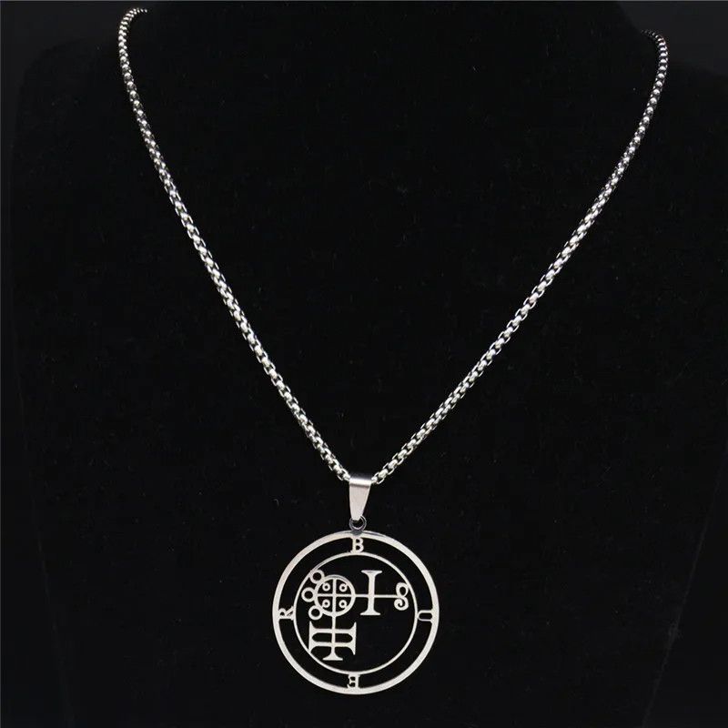 Jewelry Demon Seal Pendant Necklace Emblem Talisman Size ONE SIZE - 1 Thumbnail