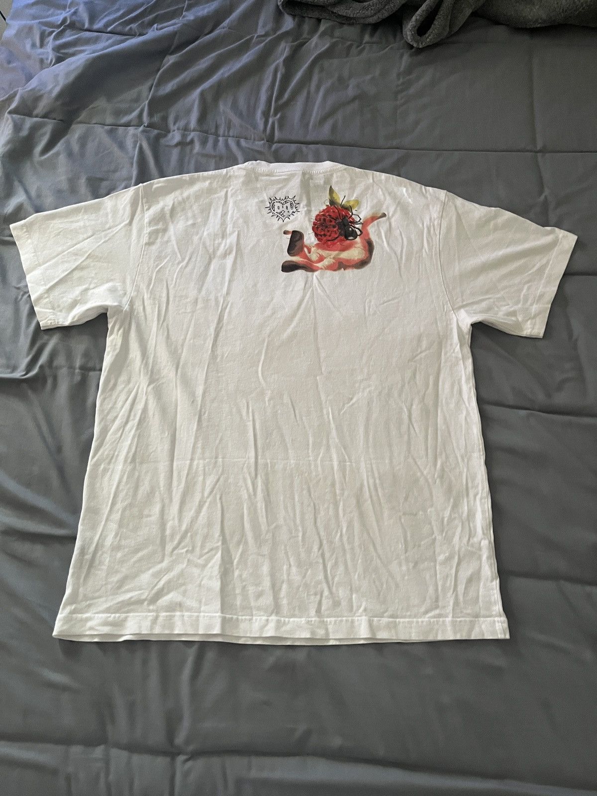 Drain Gang Drain Gang Spiderr Tee White Size US XL / EU 56 / 4 - 2 Thumbnail